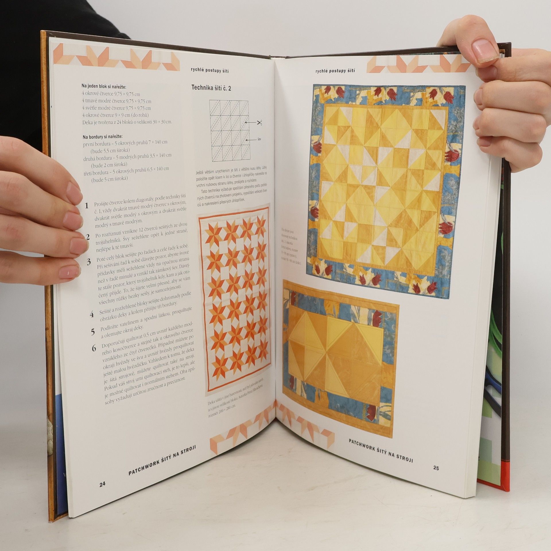 Renata Bažantová Patchwork šitý na stroji