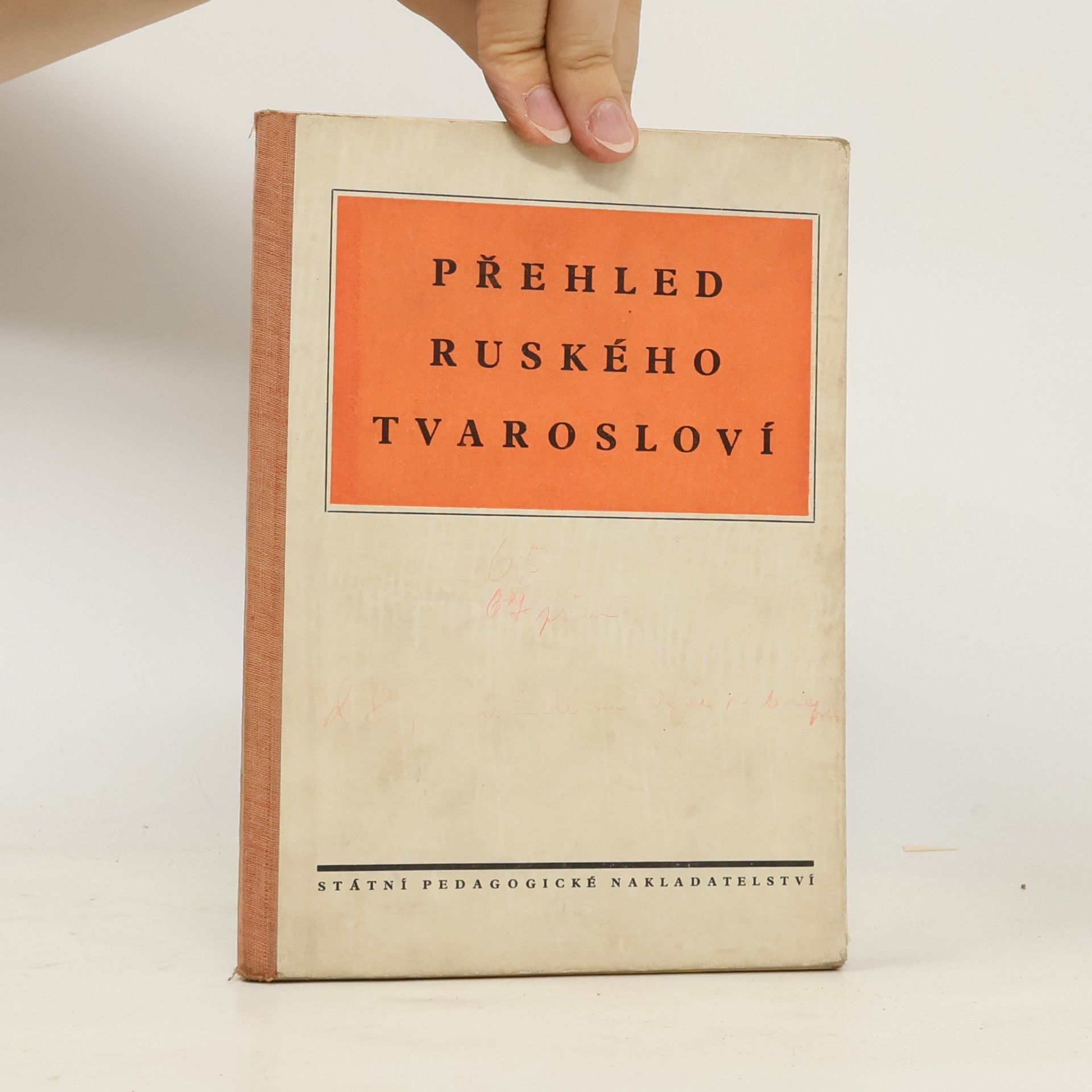 Bohuslav Havránek Přehled ruského tvarosloví