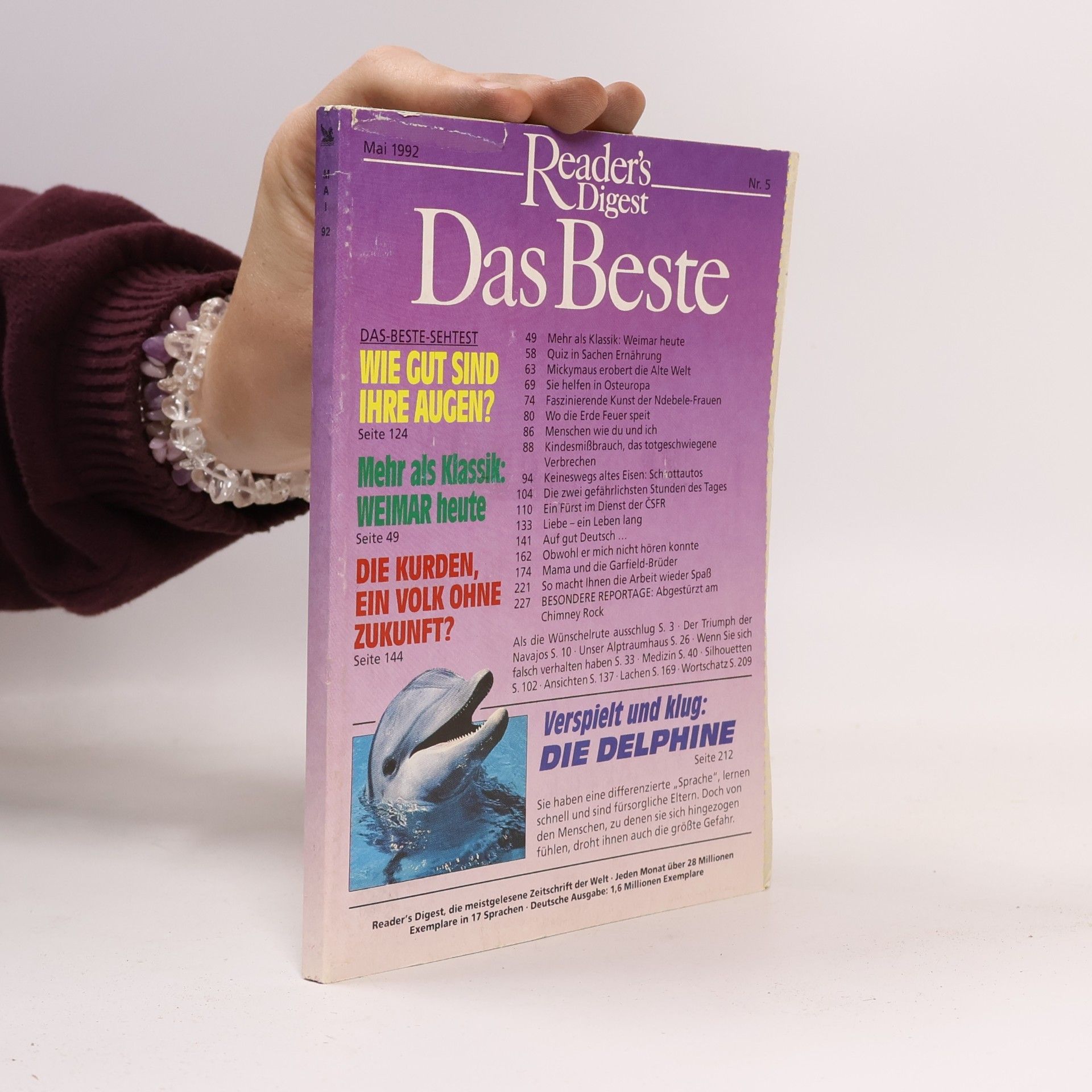 Various authors Reader´s Digest. Das Beste. Mai 1992