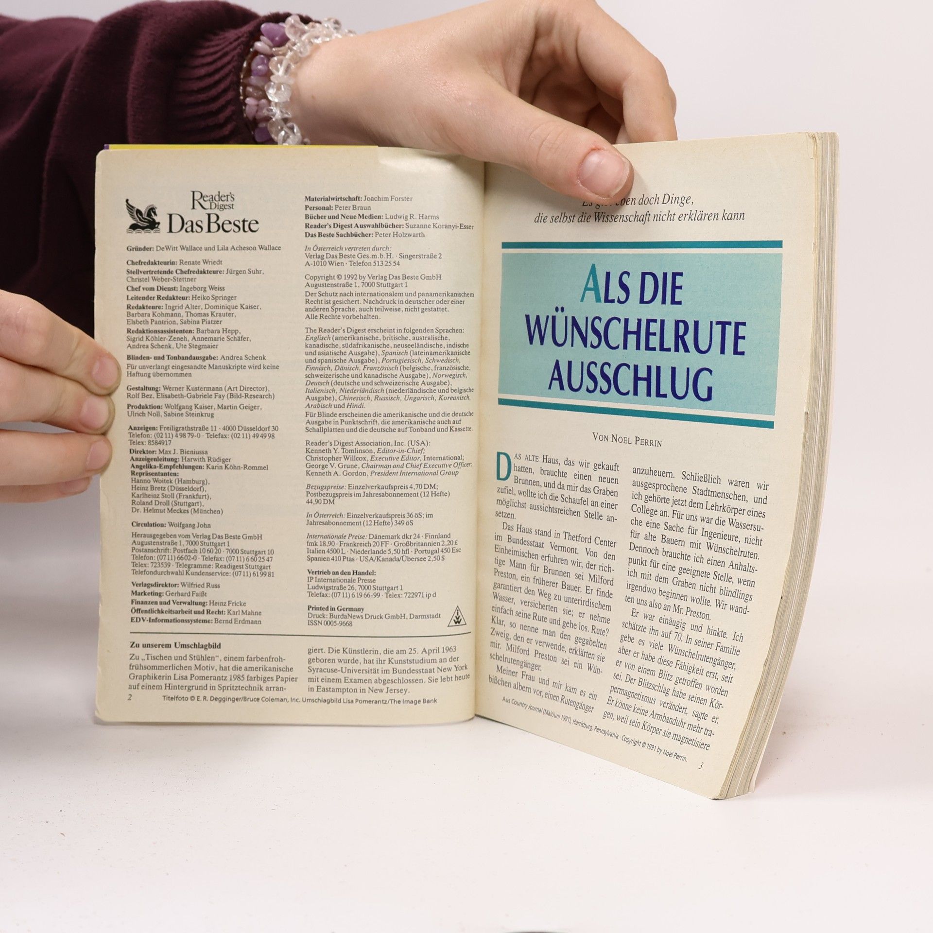 Various authors Reader´s Digest. Das Beste. Mai 1992