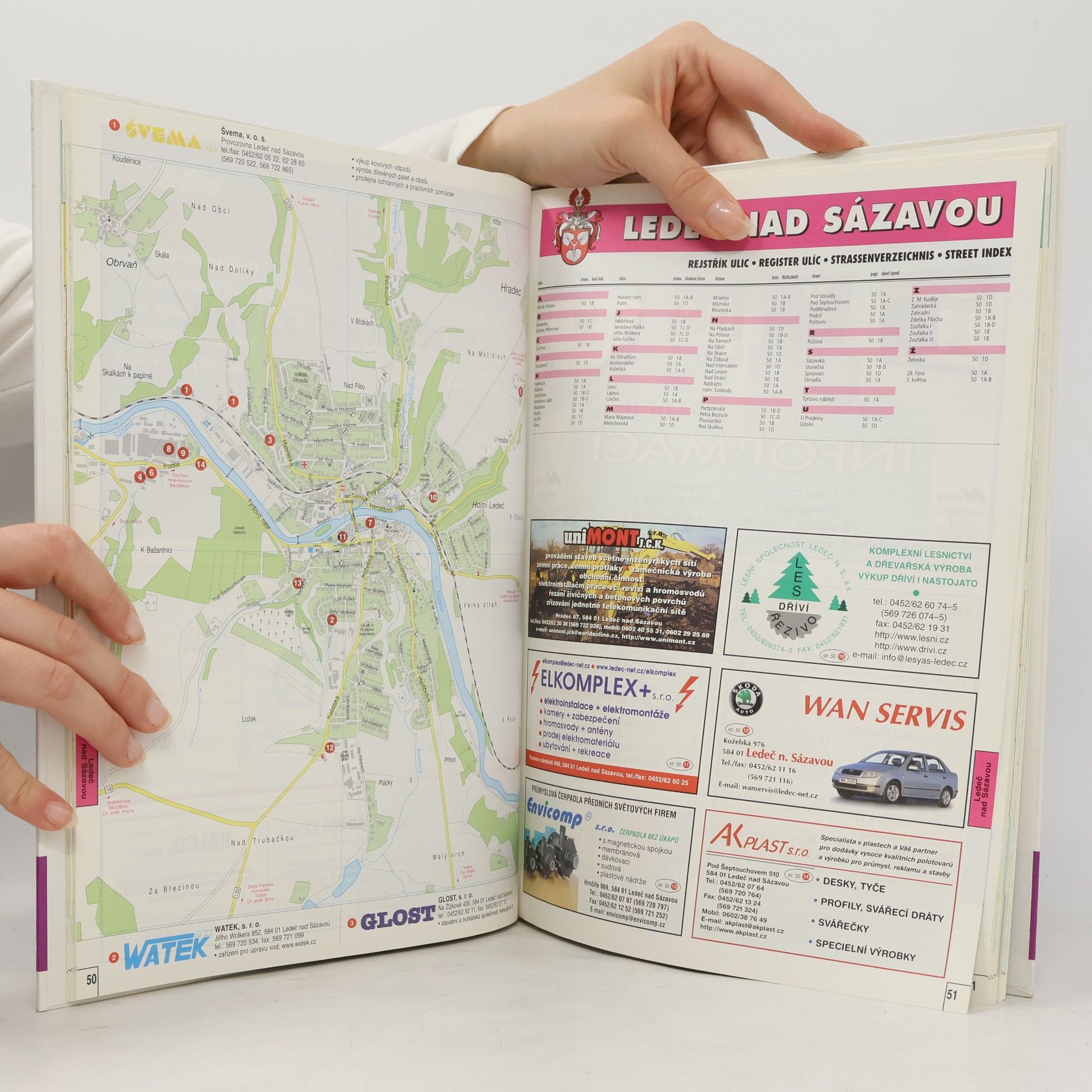 Kolektiv autorů Atlas měst kraj Jihočeský a Vysočina