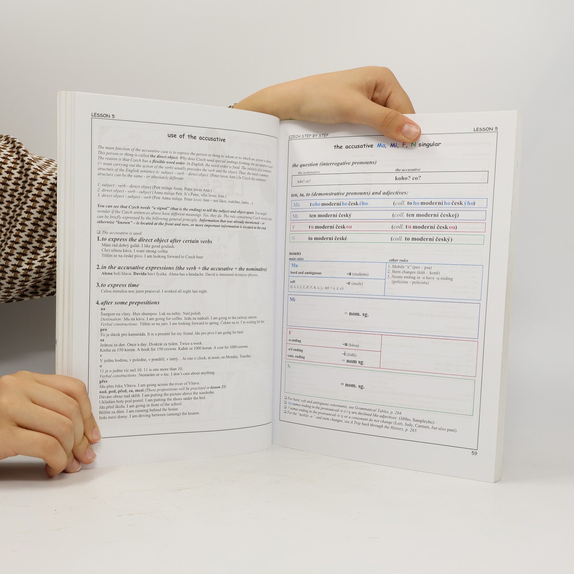 Lída Holá Czech Step by Step - A Basic Course in the Czech Language for English Speaking Foreigners