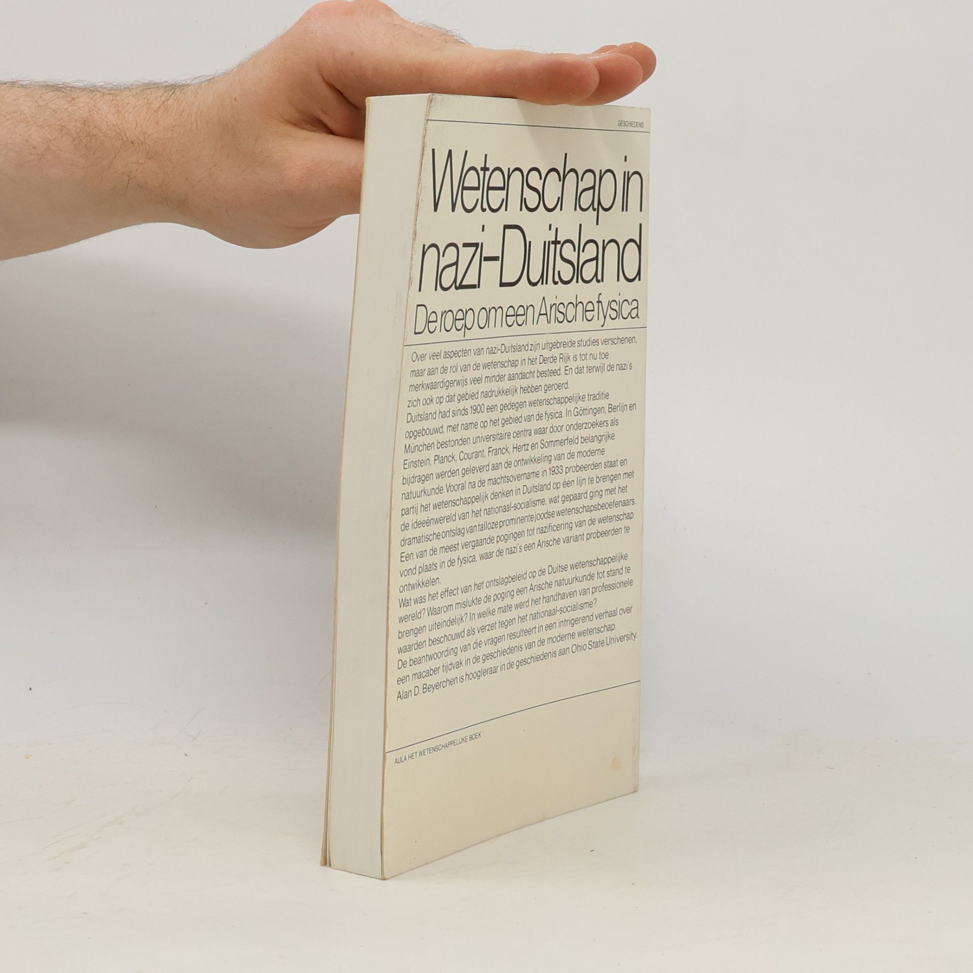 Alan D. Beyerchen Wetenschap in nazi-Duitsland