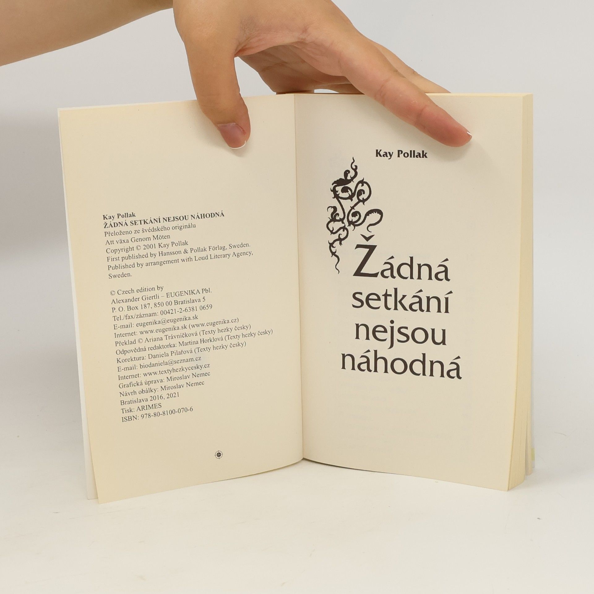 Kay Pollak Žádná setkání nejsou náhodná