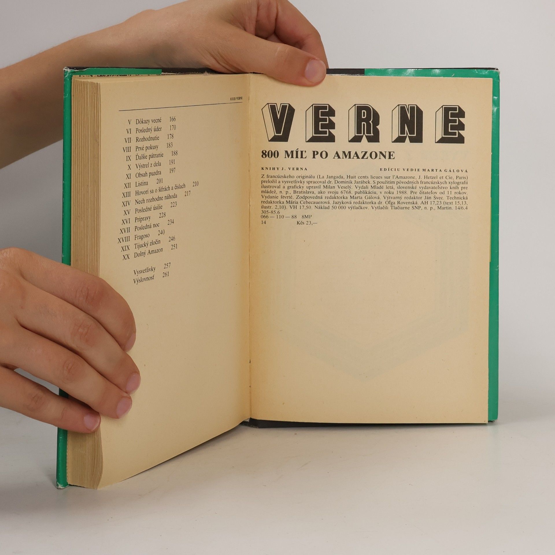 Jules Verne 800 míľ po Amazone