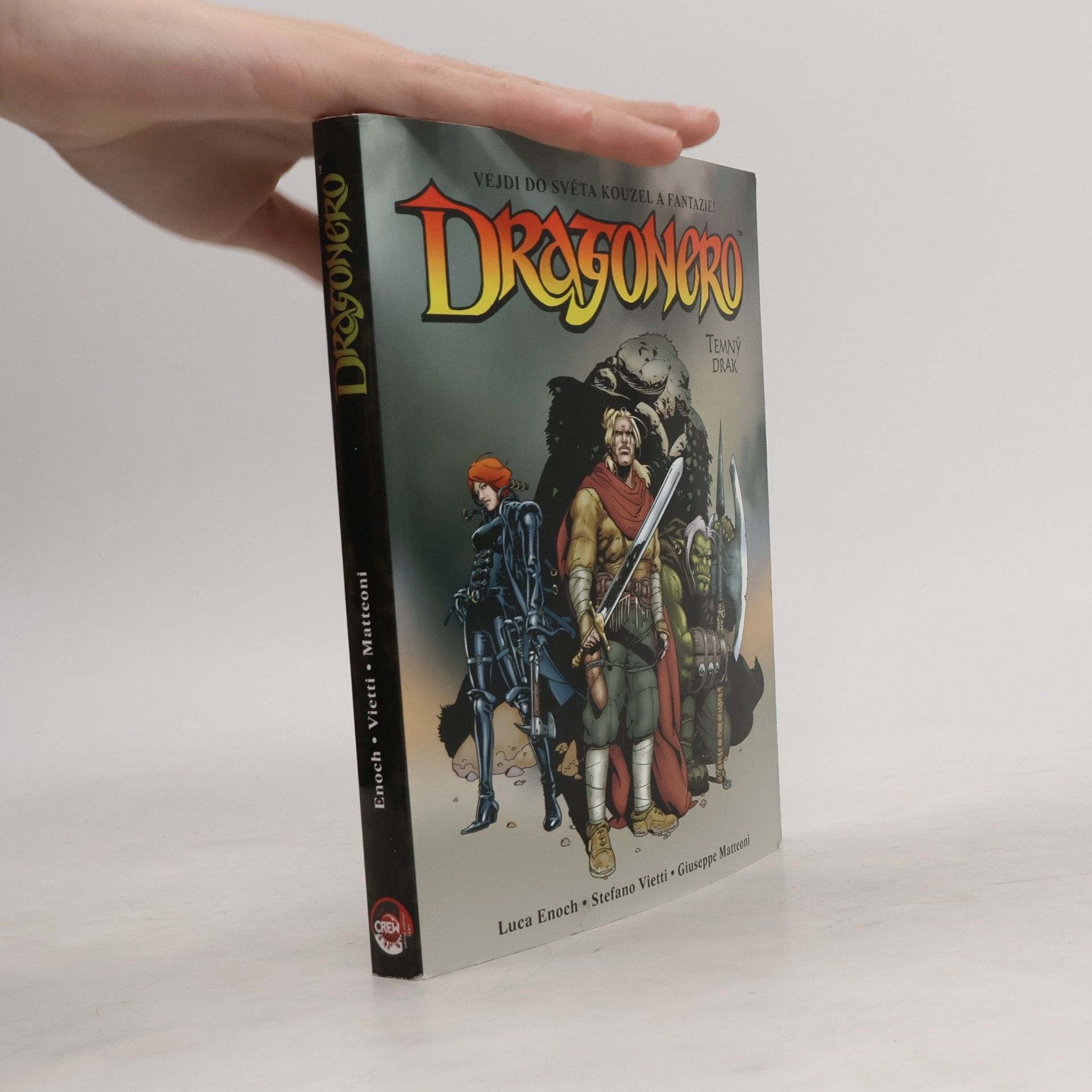 Guiseppe Matteoni Dragonero Temný drak