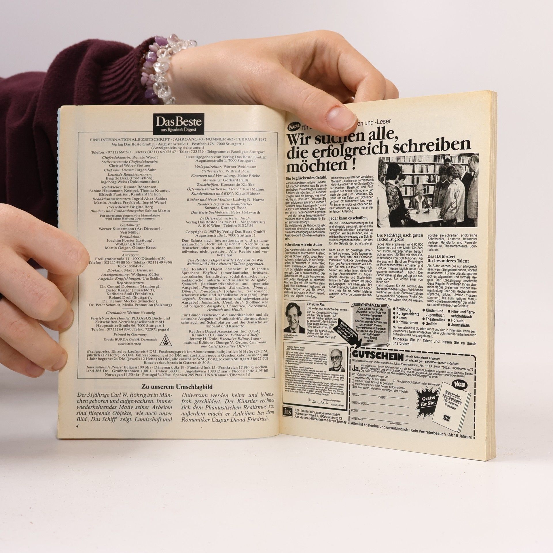 Kolektiv autorů Das Beste aus Reader's Digest 2/1987