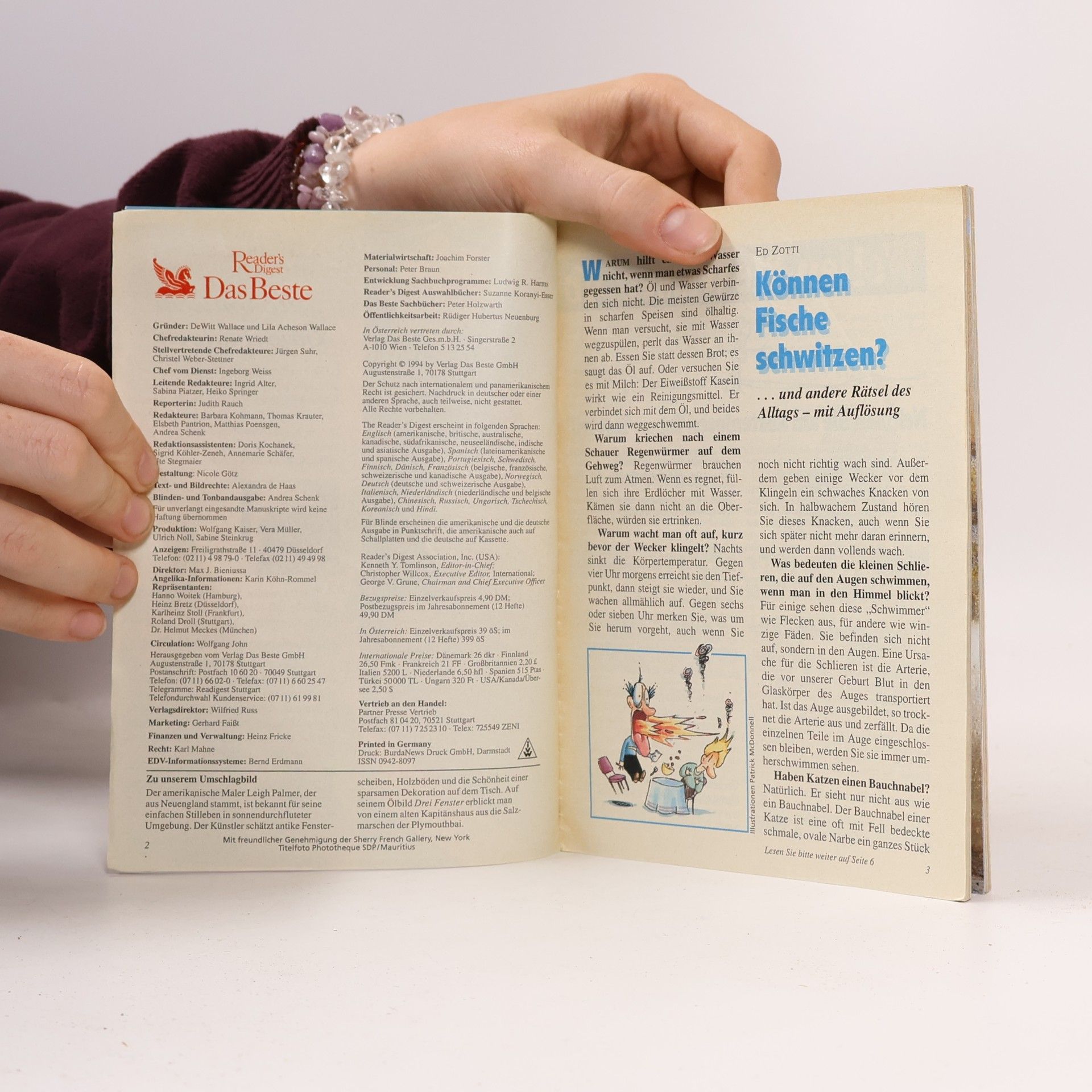 Auteurscollectief Reader's Digest Das Beste Januar 1994