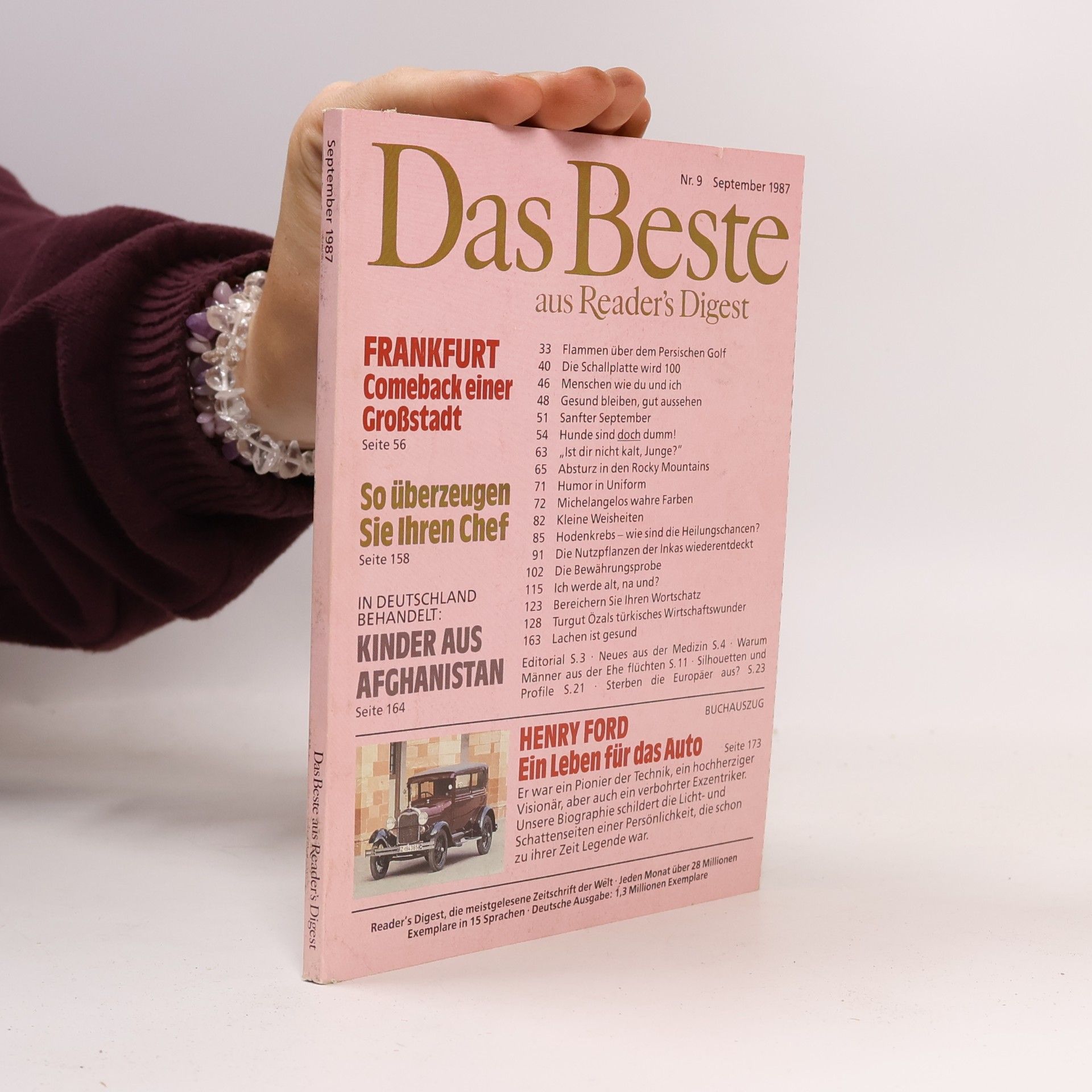 Auteurscollectief Das Beste aus Reader's Digest September 1987