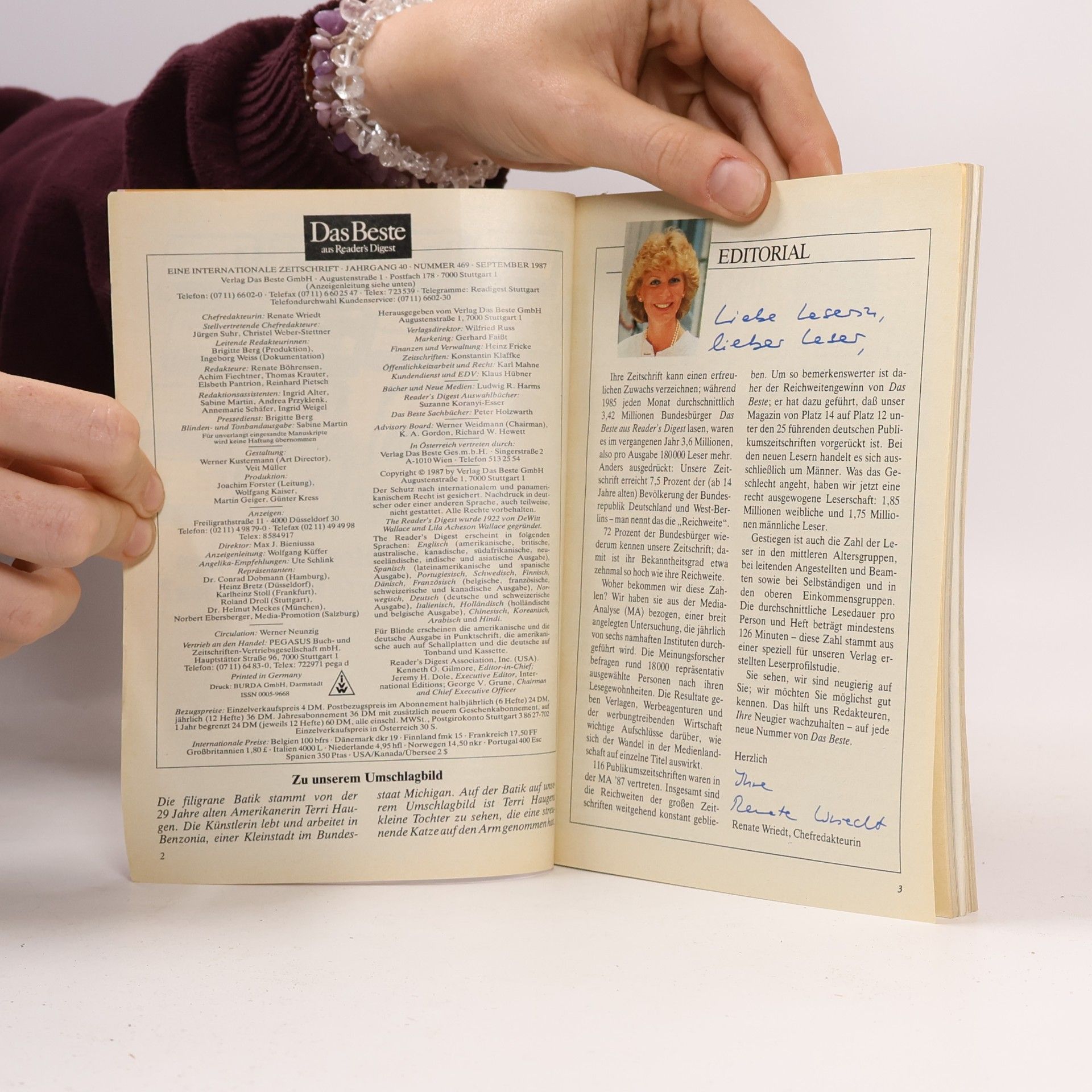 Auteurscollectief Das Beste aus Reader's Digest September 1987