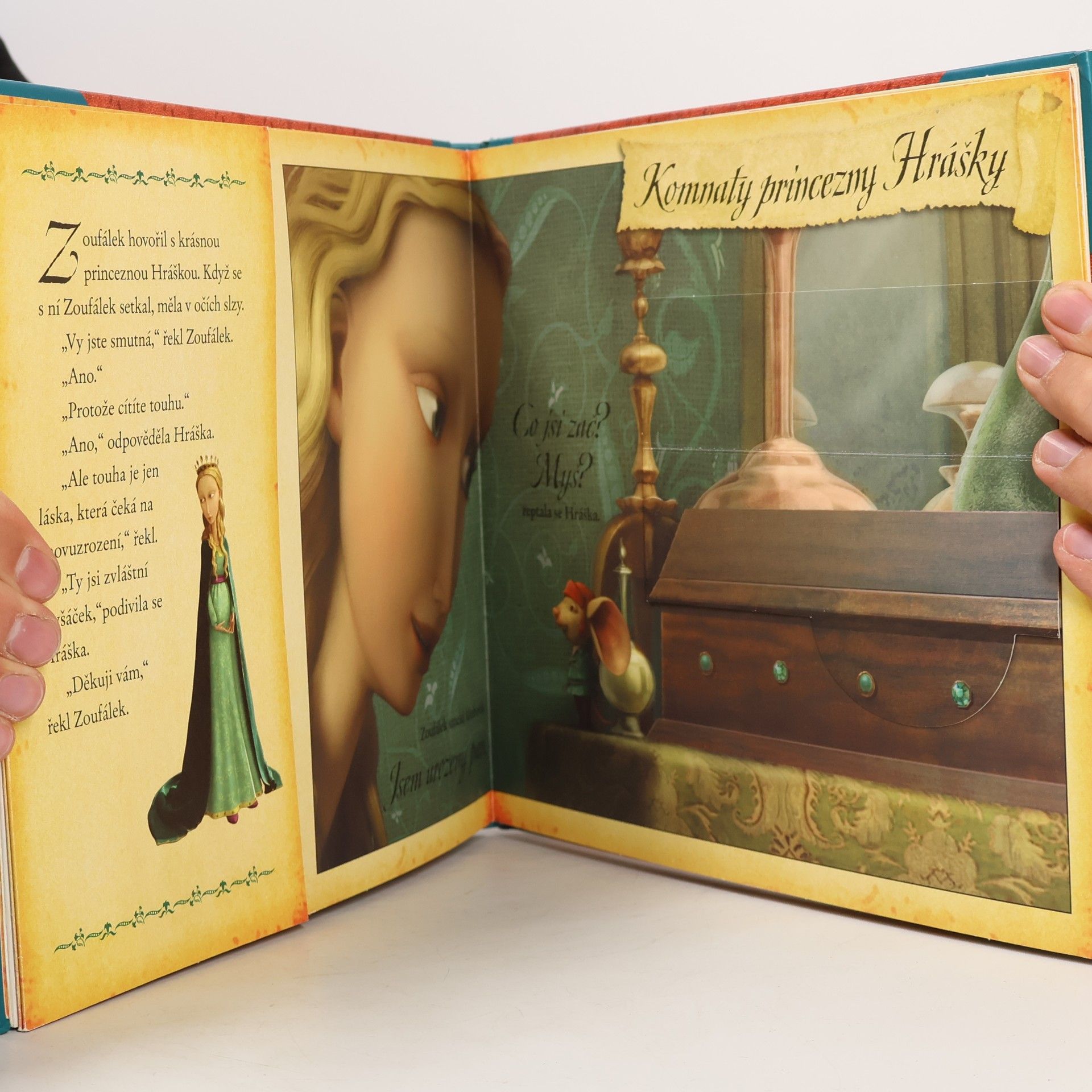 Kate DiCamillo Příběh o Zoufálkovi: dárková obrázková kniha podle animovaného filmu
