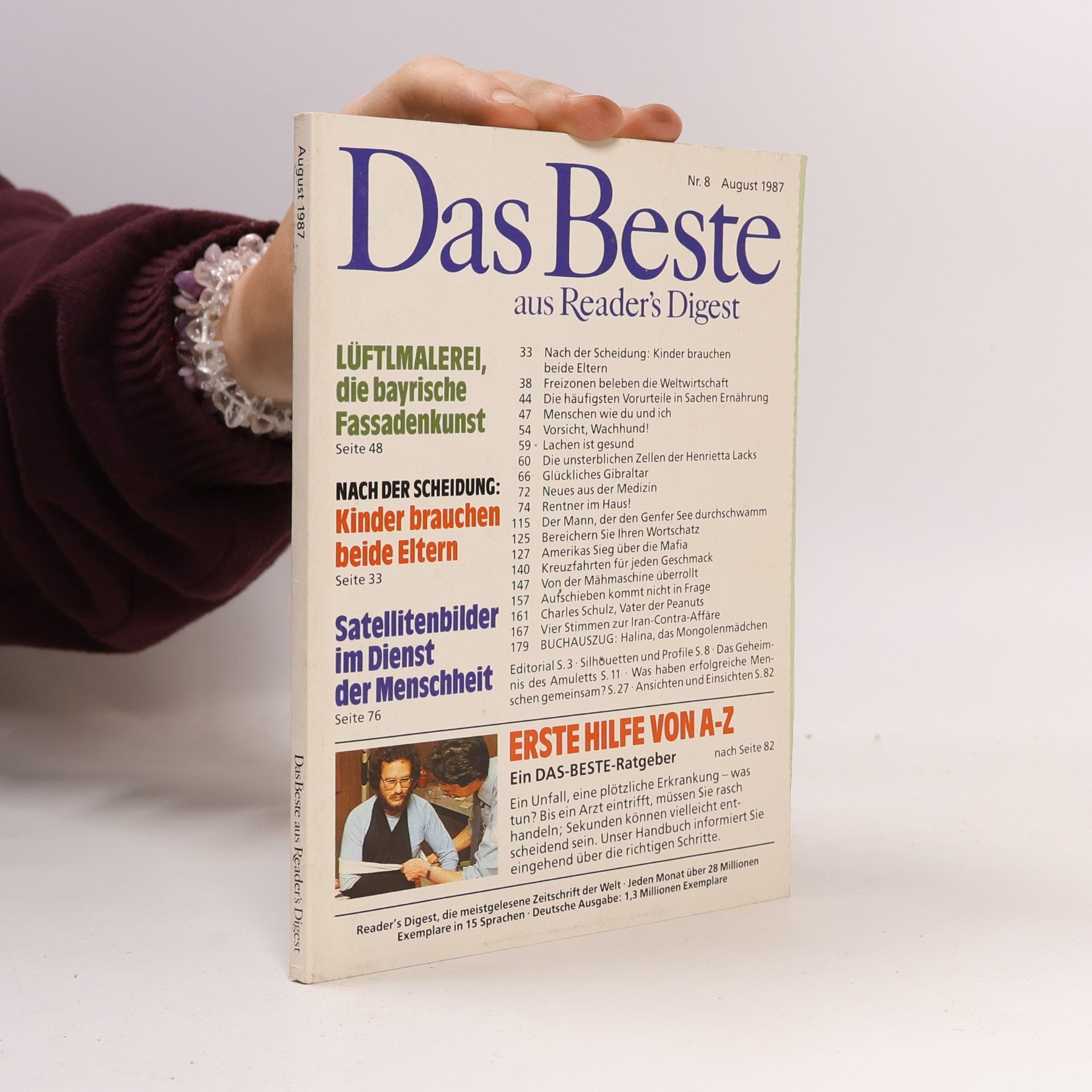 Auteurscollectief Das Beste aus Reader's Digest August 1987