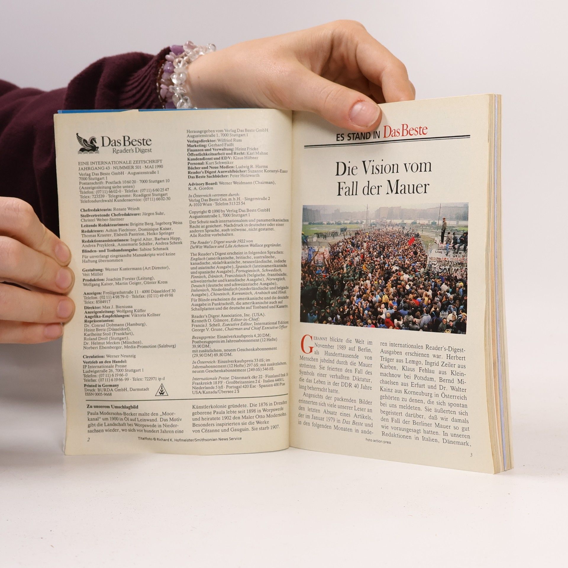 Auteurscollectief Reader's Digest Das Beste Mai 1990