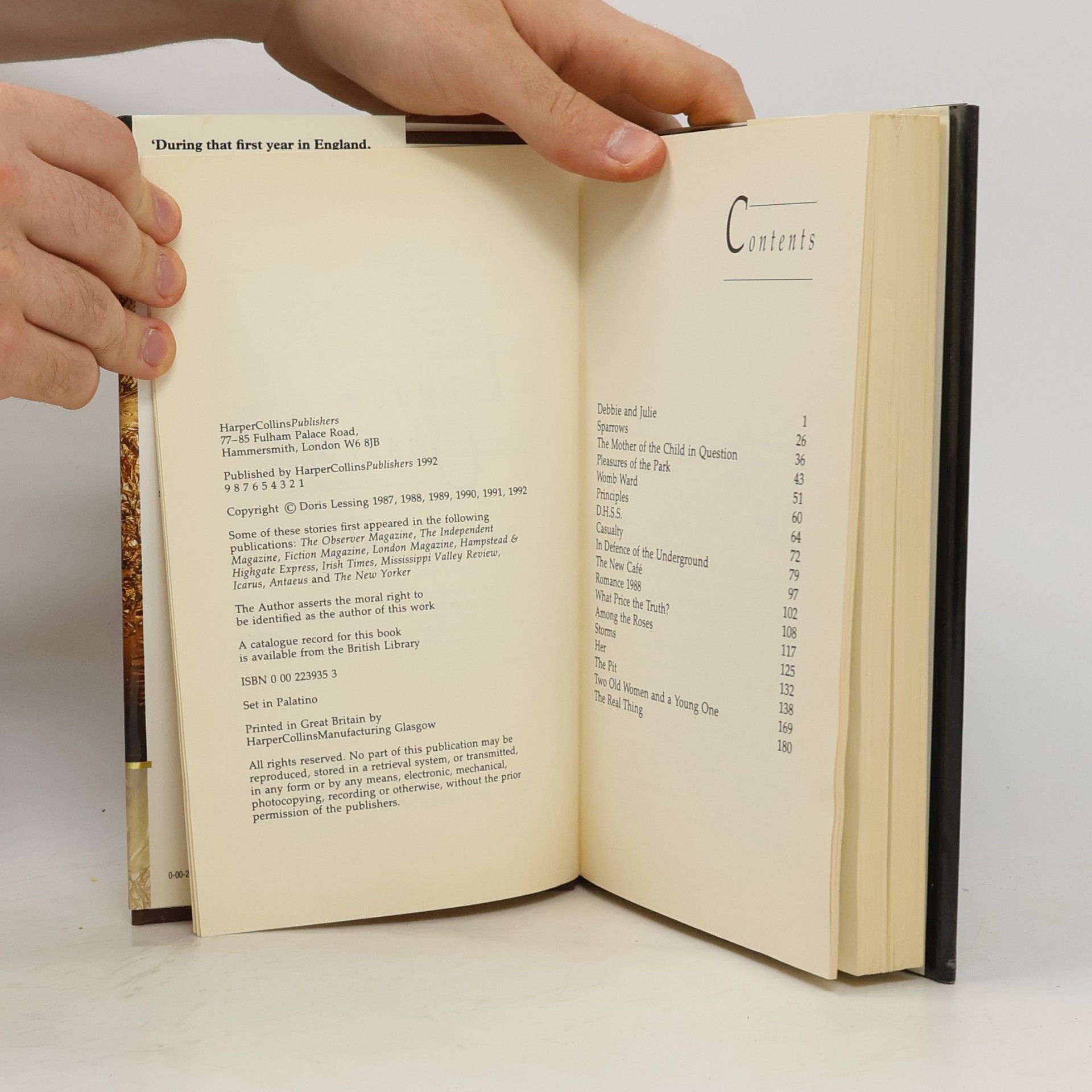Doris Lessing London Observed