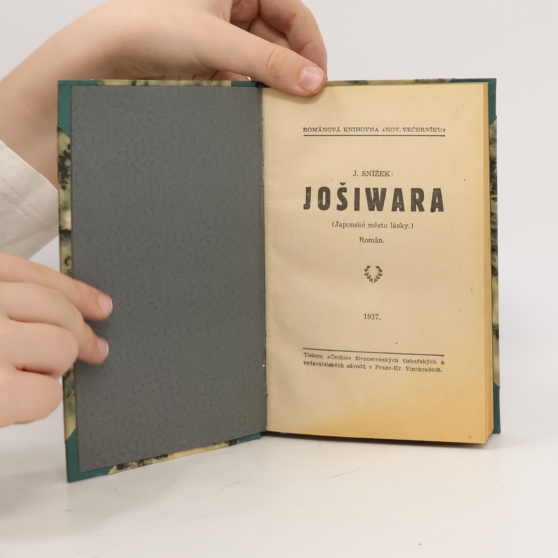 Jindřich Snížek Jošiwara - japonské město lásky