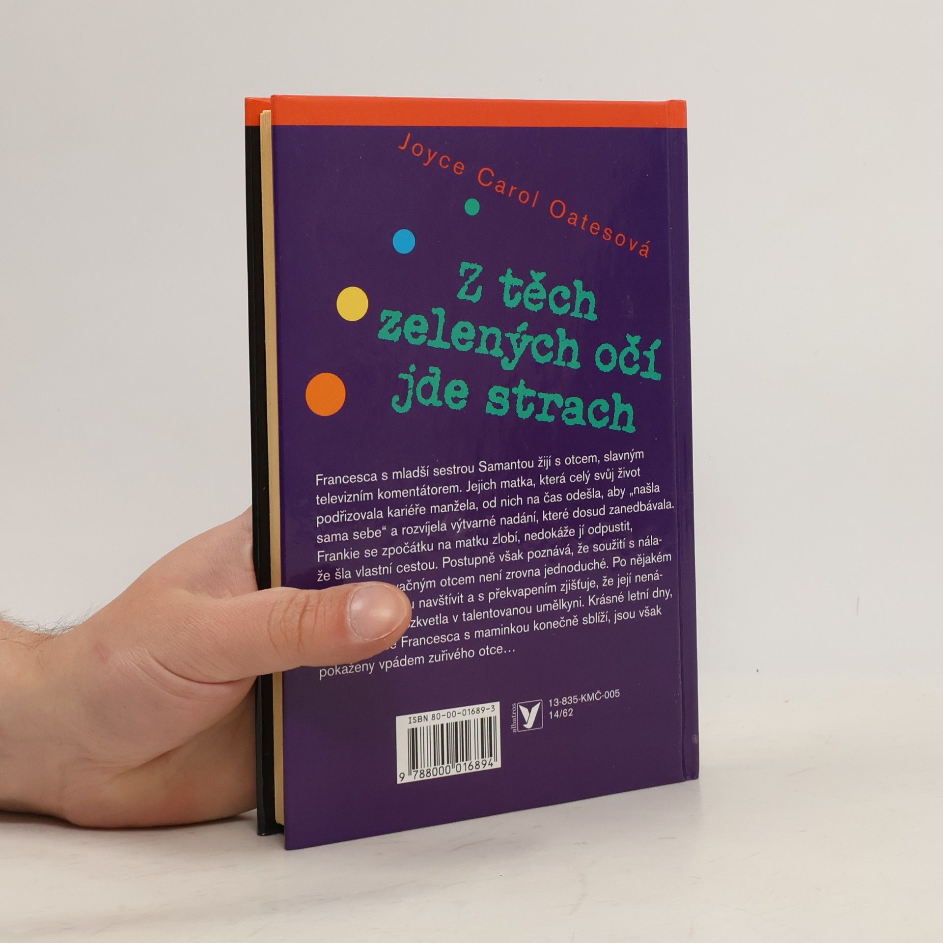Joyce Carol Oates Z těch zelených očí jde strach