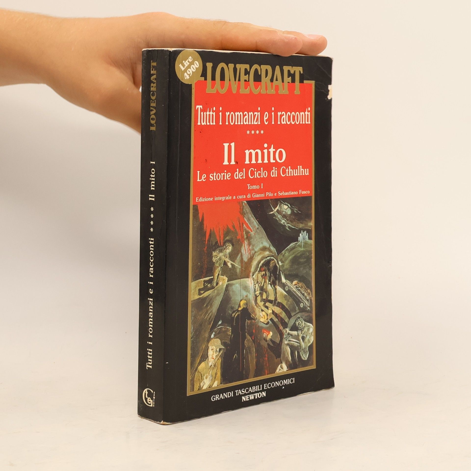 Sebastiano Fusco Tutti i romanzi e i racconti. Il mito. Le storie del ciclo di Cthulhu. Tomo I.