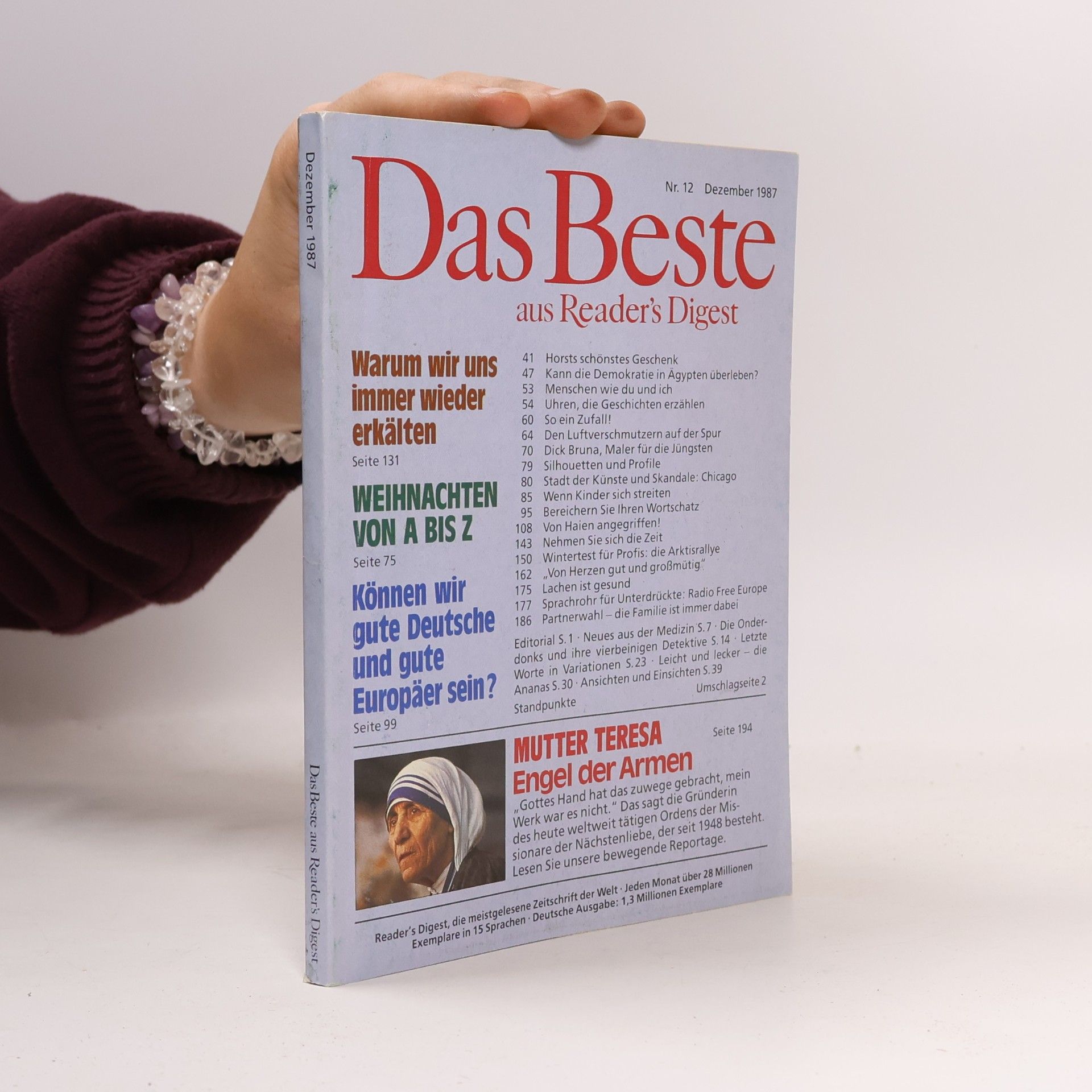 Auteurscollectief Das Beste aus Reader's Digest Dezember 1987