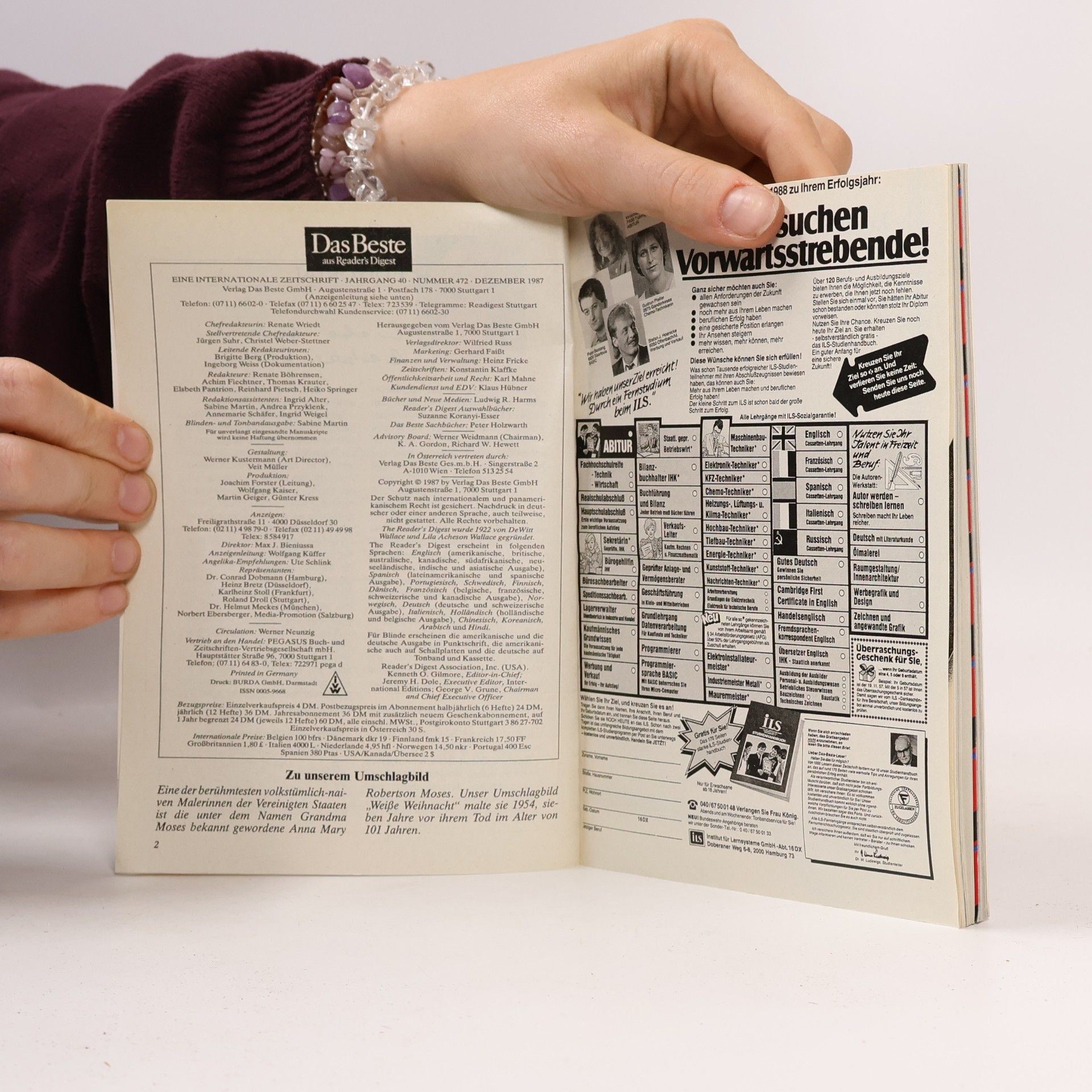 Autorenkollektiv Das Beste aus Reader's Digest Dezember 1987