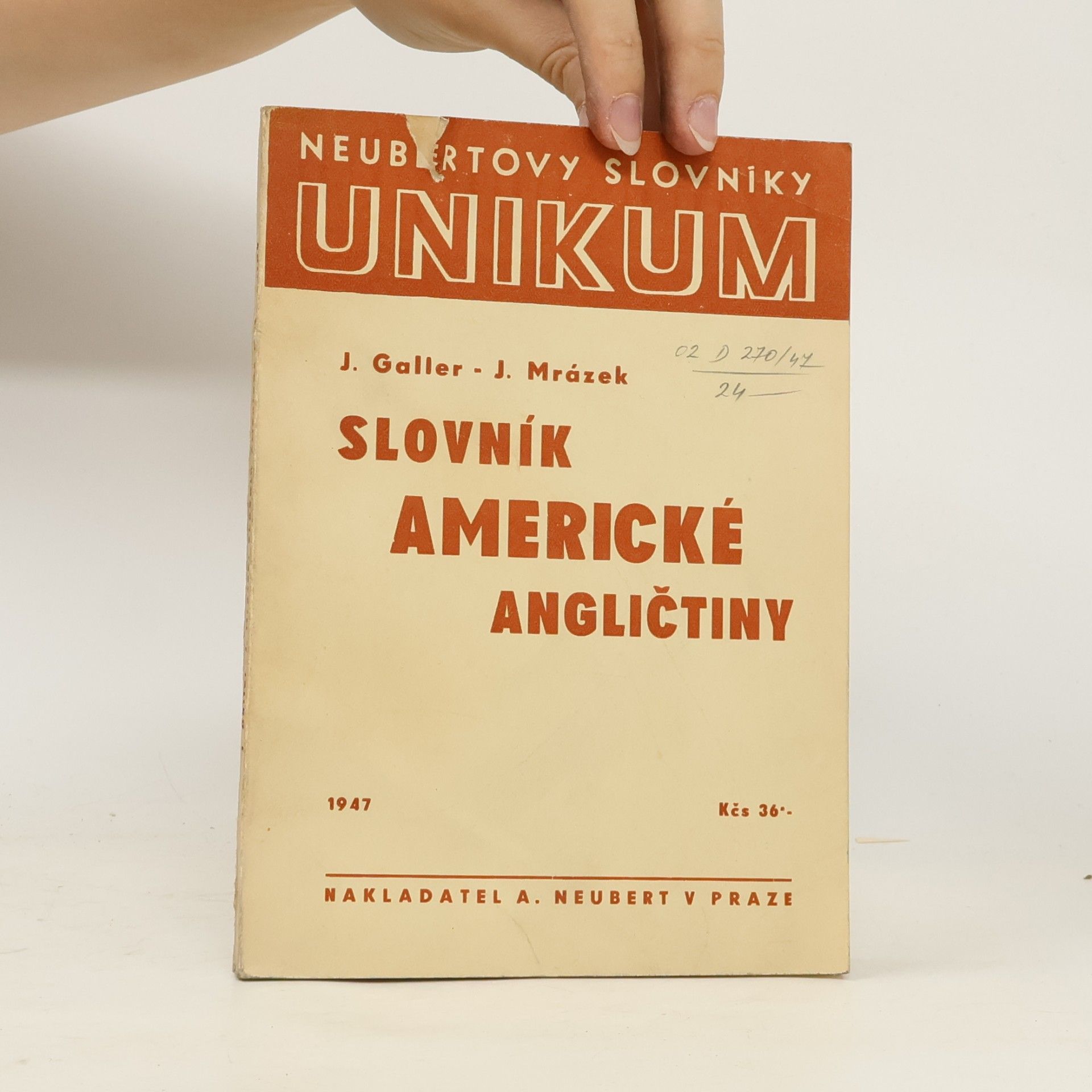 Jiří Galler Slovník americké angličtiny