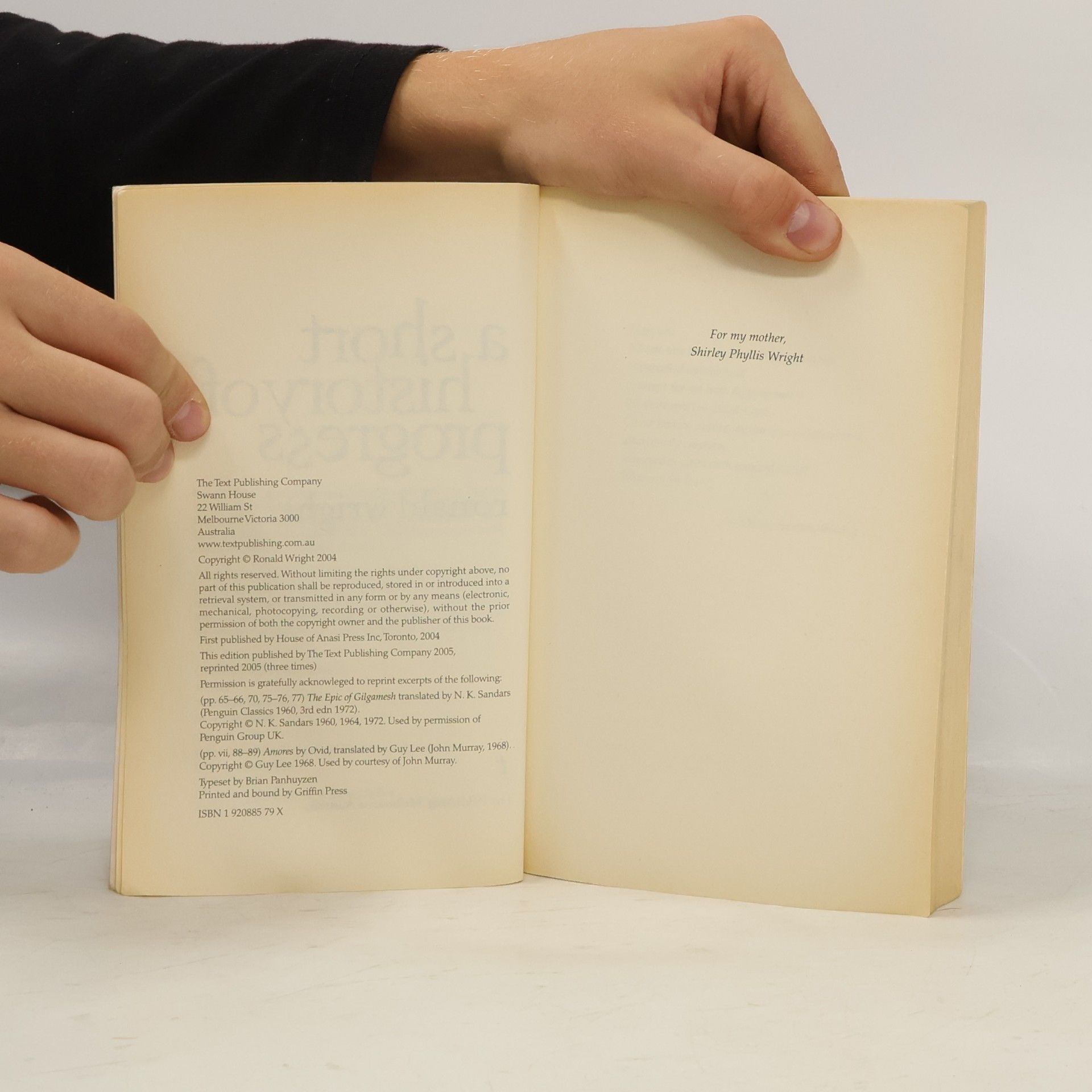 Ronald Wright A Short History of Progress