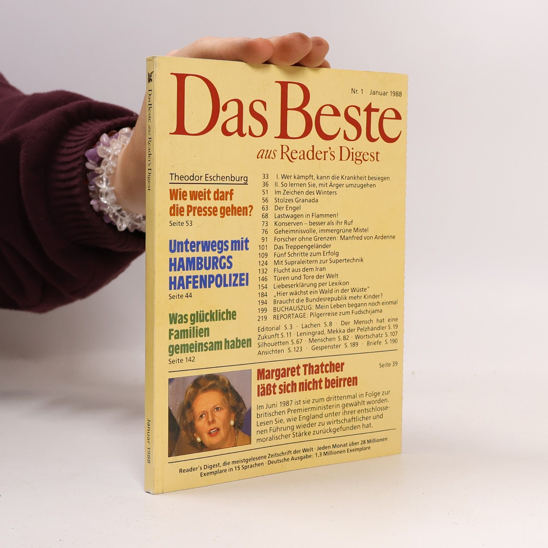 Auteurscollectief Das Beste aus Reader's Digest Januar 1988