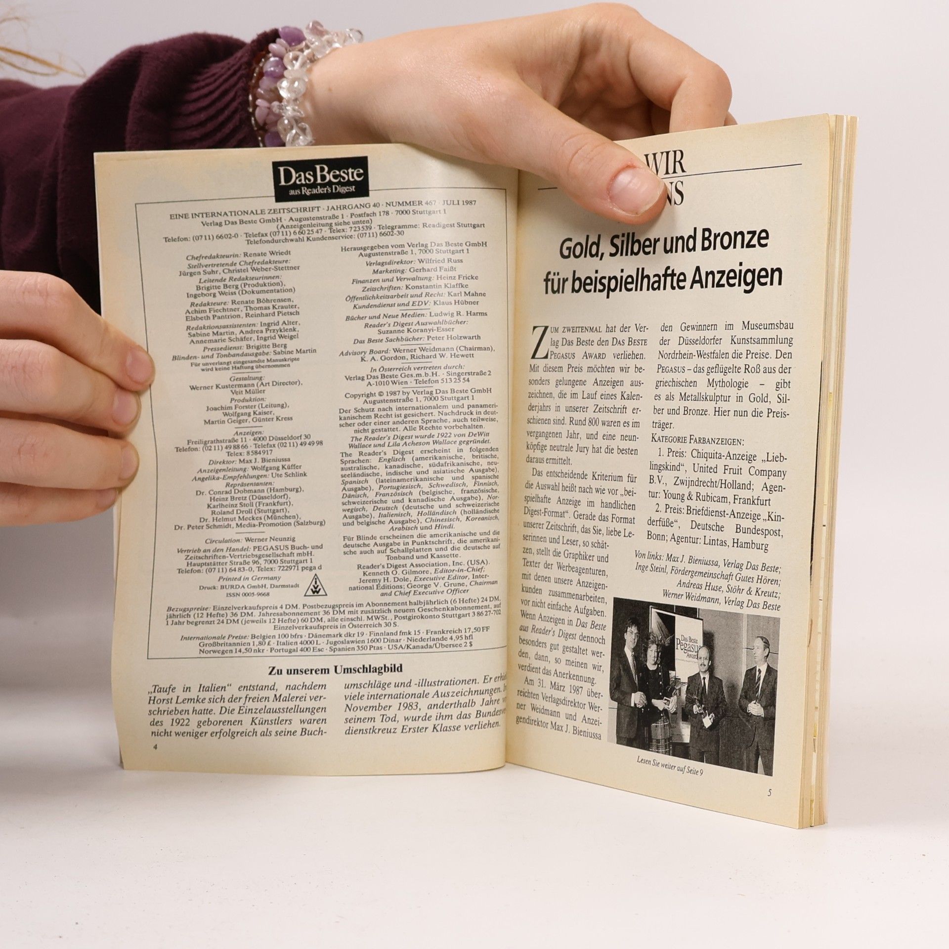 Auteurscollectief Das Beste aus Reader's Digest 7/1987