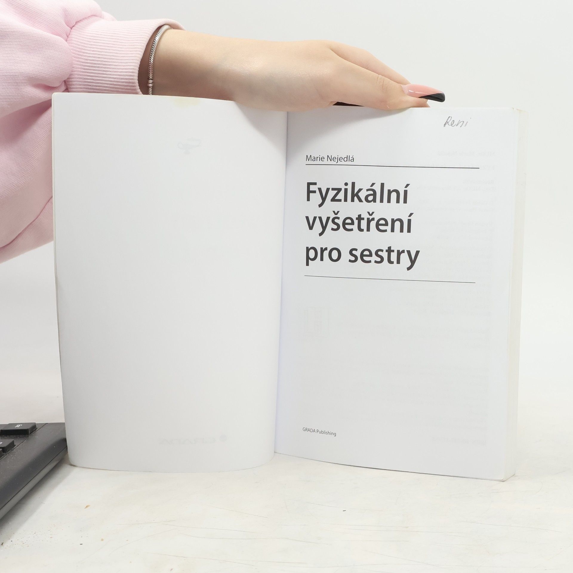 Marie Nejedlá Fyzikální vyšetření pro sestry
