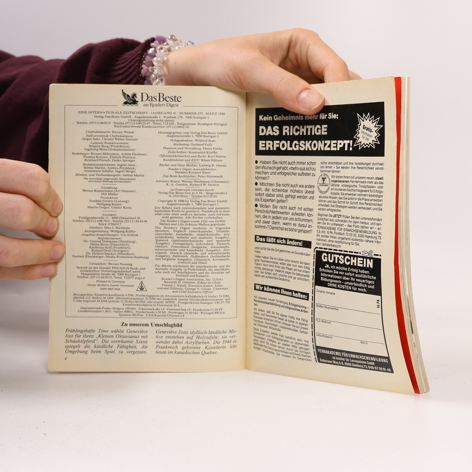 Auteurscollectief Das Beste aus Reader's Digest 3/1988