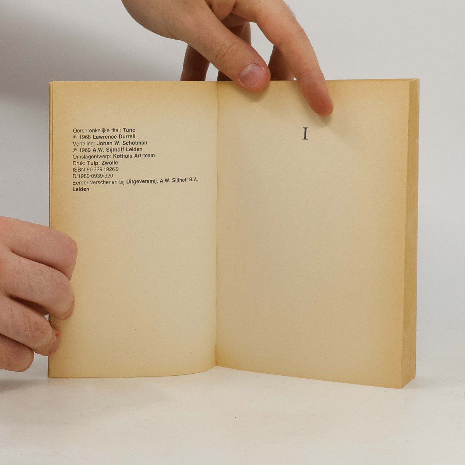 Lawrence Durrell In de tijd van toen