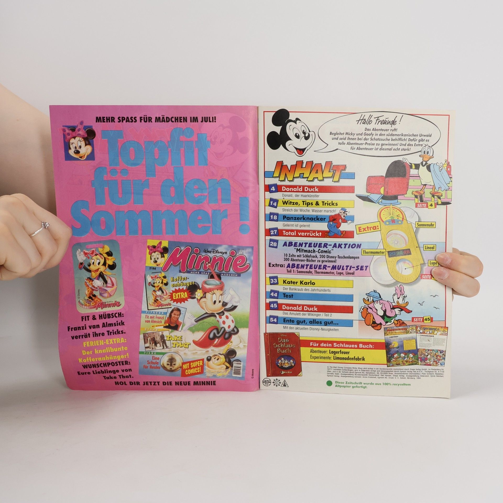 Kolektiv autorů Micky Maus Magazin 28, 7/1994
