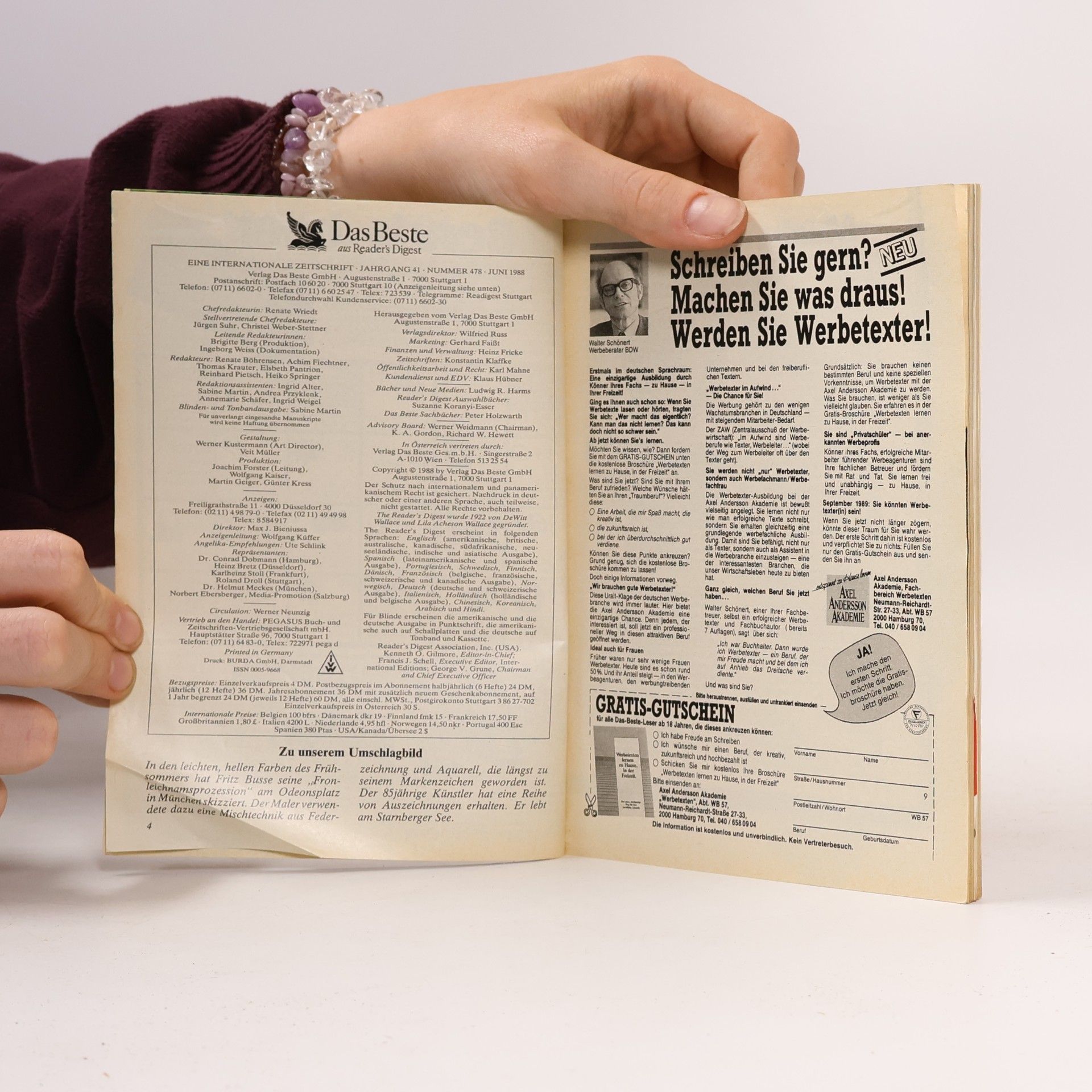 Auteurscollectief Das Beste aus Reader's Digest 6/1988