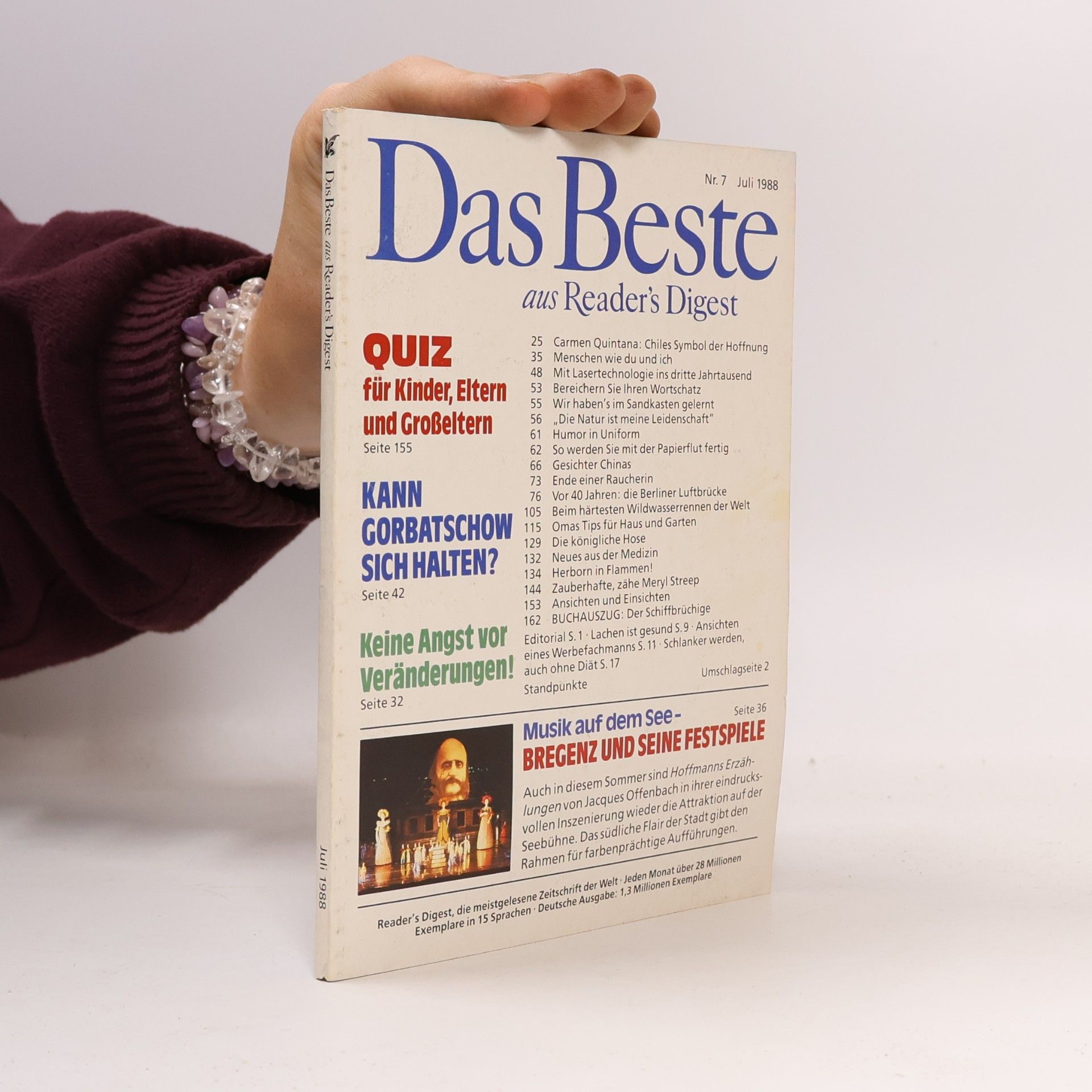 Auteurscollectief Das Beste aus Reader's Digest 7/1988