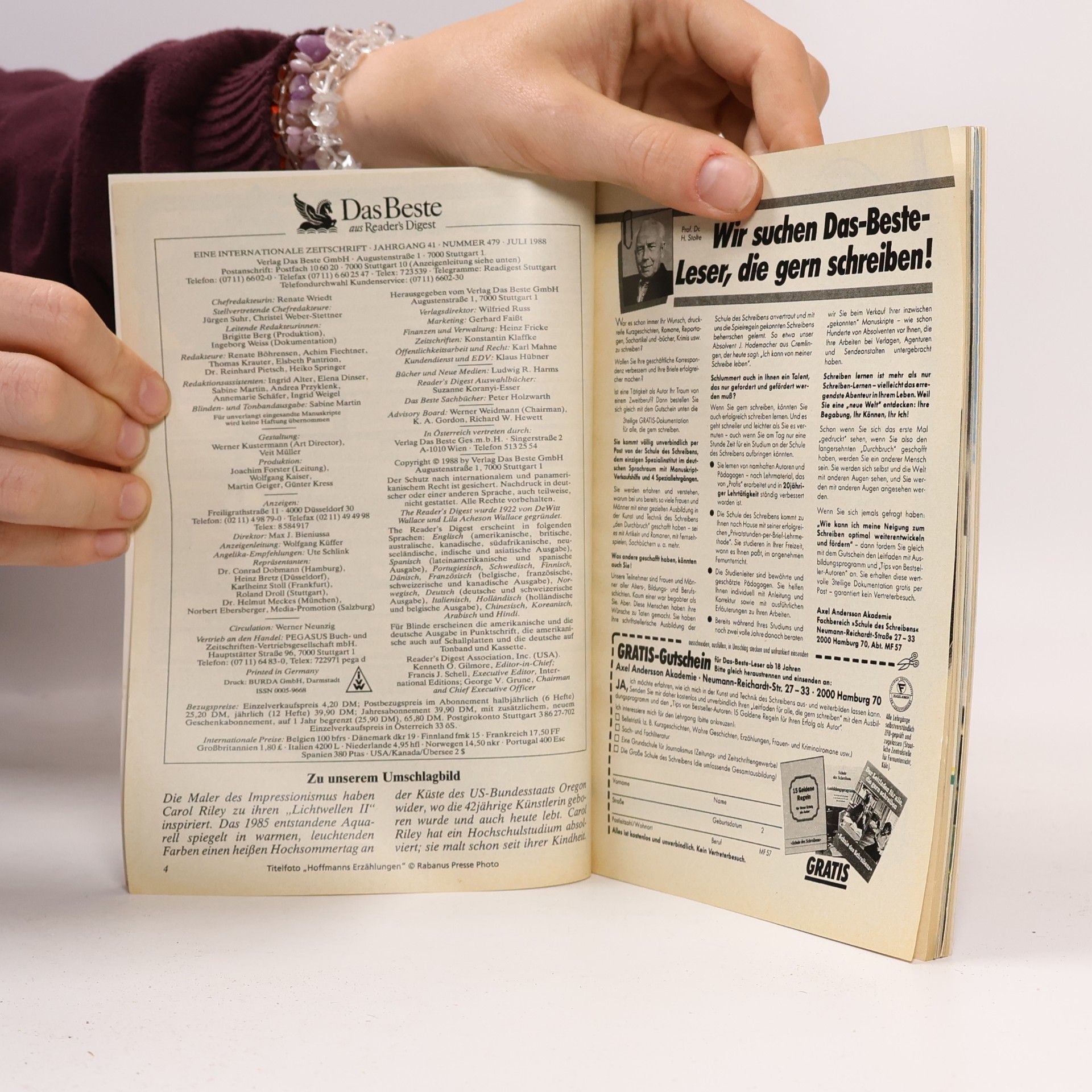Auteurscollectief Das Beste aus Reader's Digest 7/1988