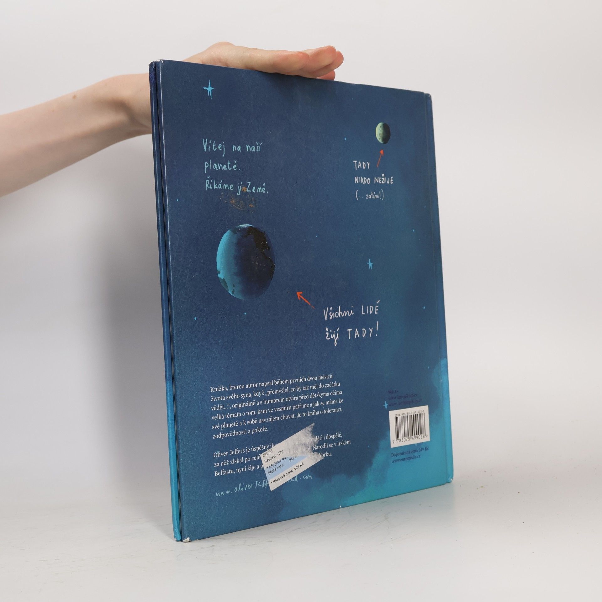 Oliver Jeffers Tady jsme doma