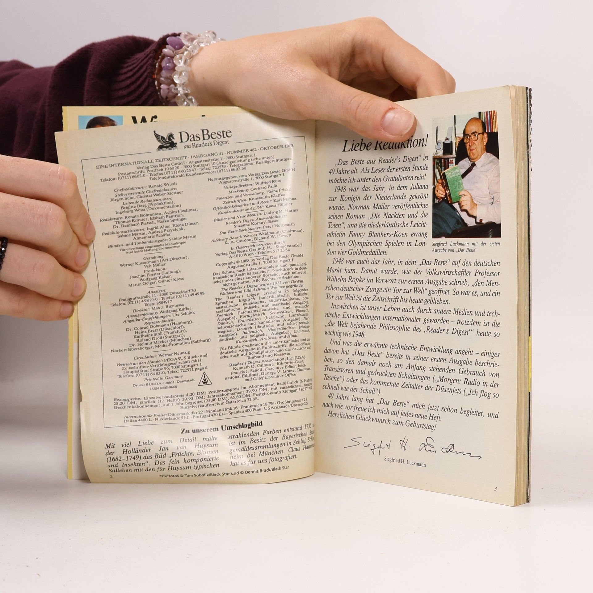 Auteurscollectief Das Beste aus Reader's Digest 10/1988