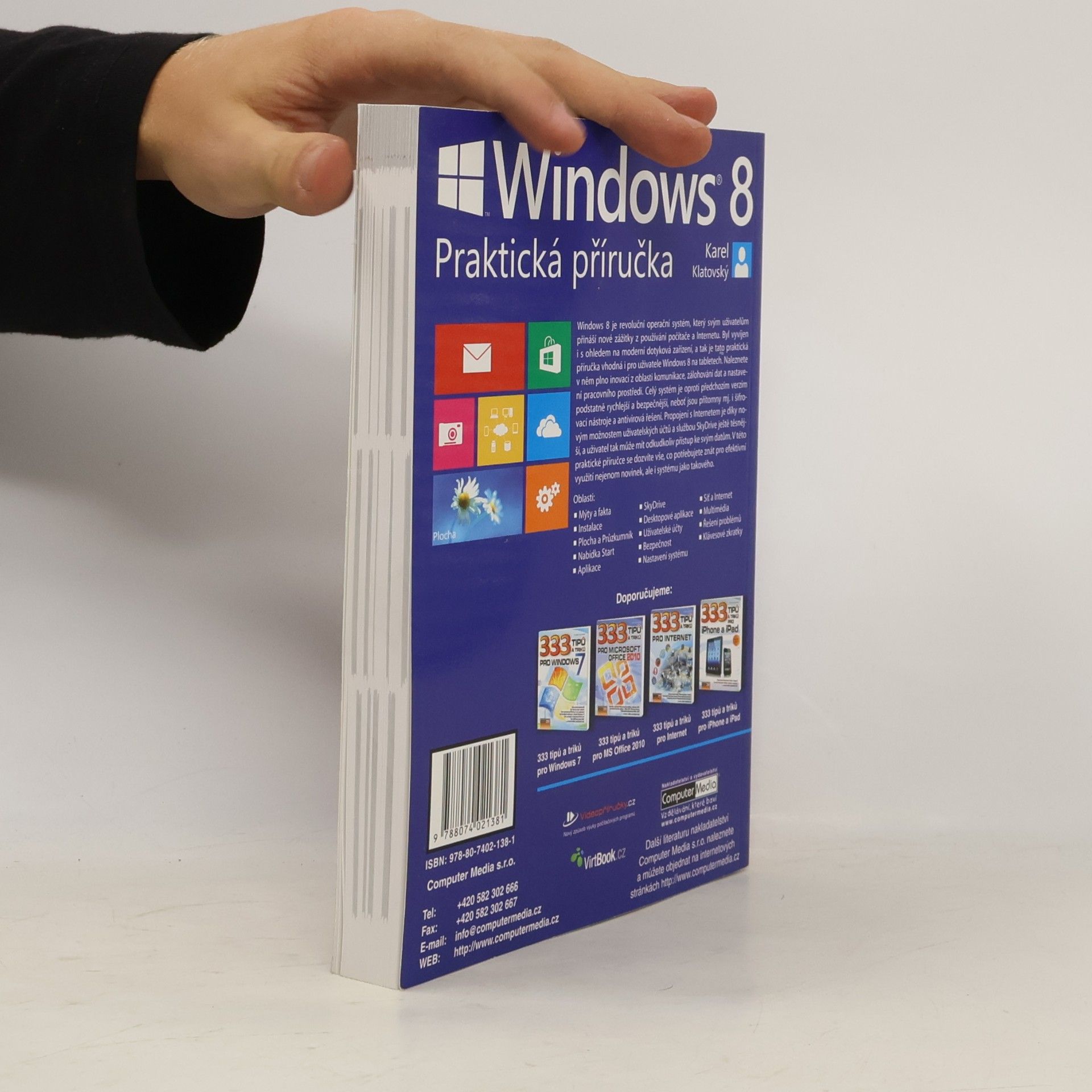 Karel Klatovský Windows 8 : praktická příručka
