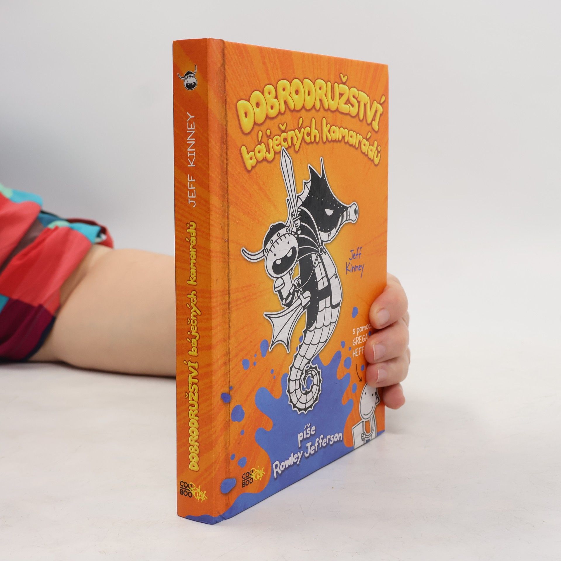Jeff Kinney Dobrodružství báječných kamarádů. Píše Rowley Jefferson