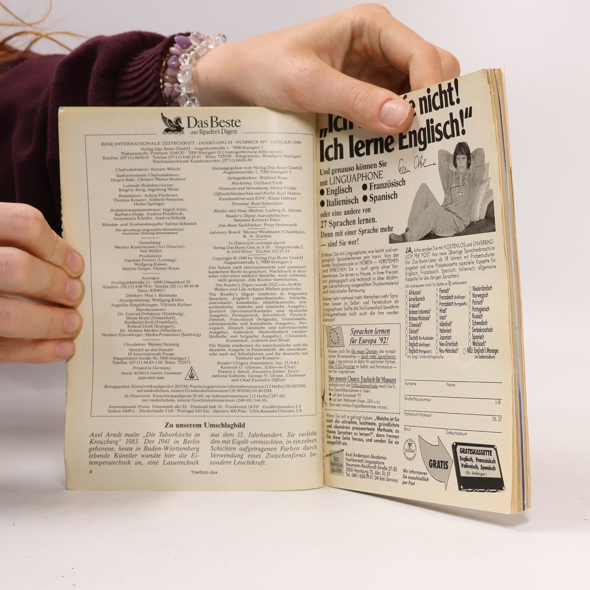 Auteurscollectief Das Beste aus Reader's Digest 1/1990