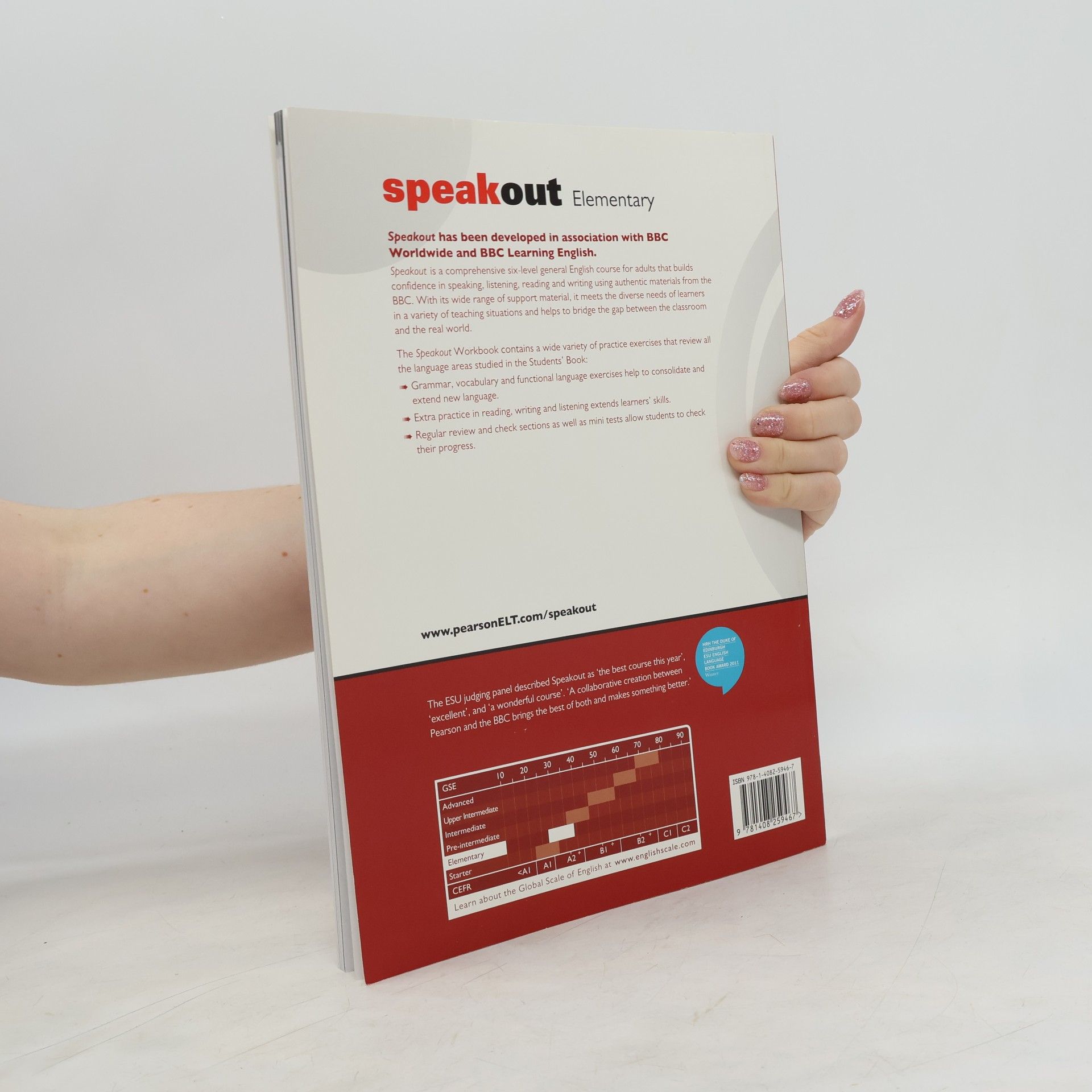 Frances Eales Speakout Elementary Workbook With Out Key With Audio CD Pack A1-A2