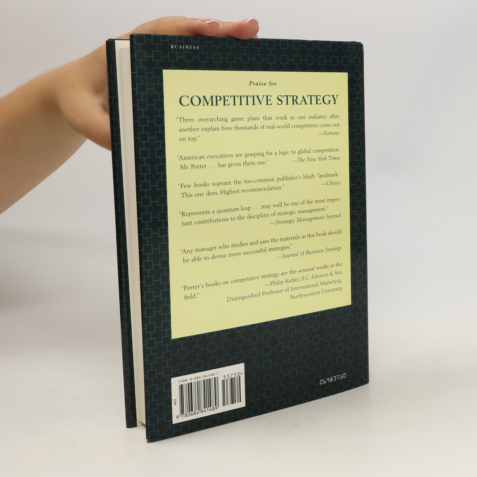 Michael Porter Competitive strategy