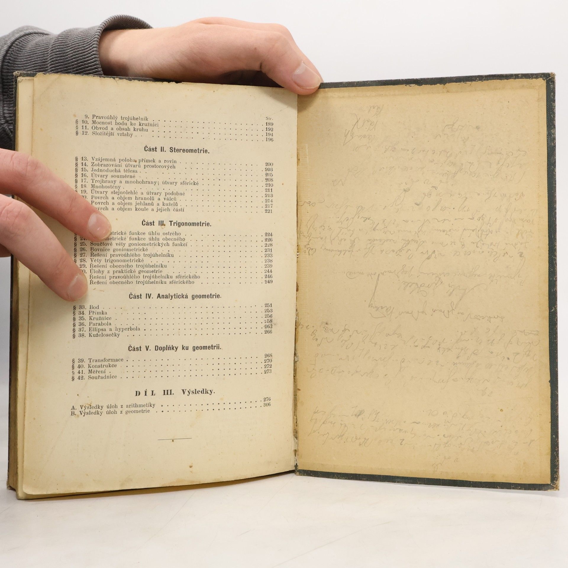 Bohumír Bydžovský Sbírka úloh z mathematiky pro vyšší třídy středních škol