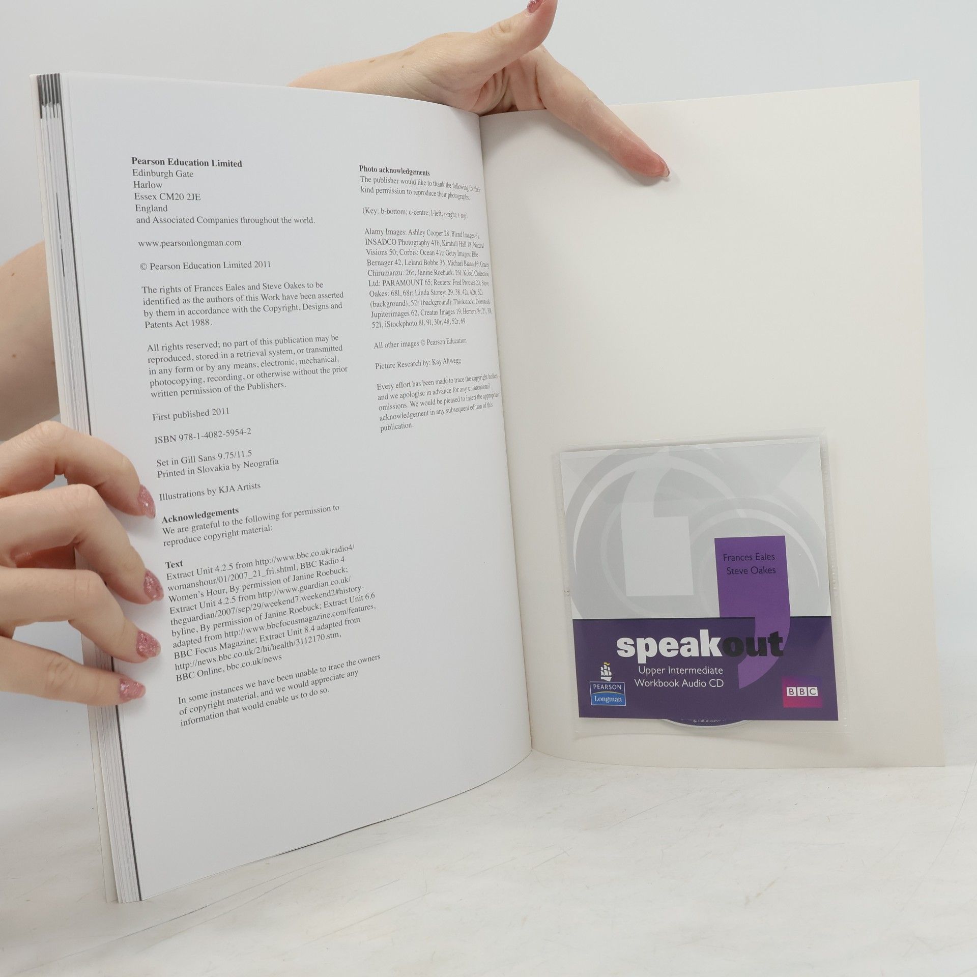 Frances Eales Speakout. Upper intermediate. Workbook