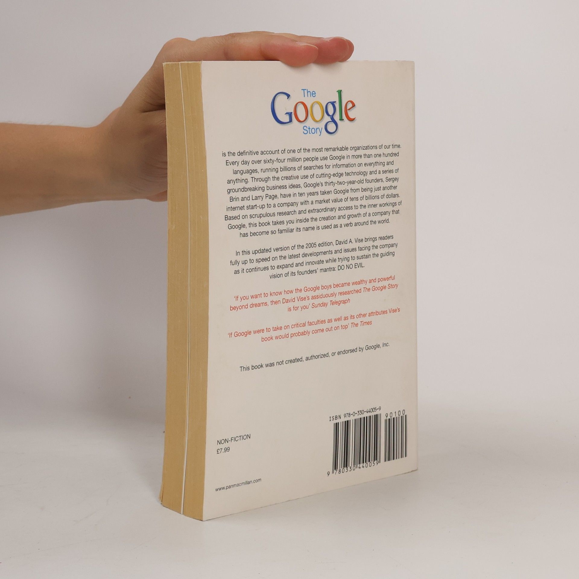 David A. Vise The Google story