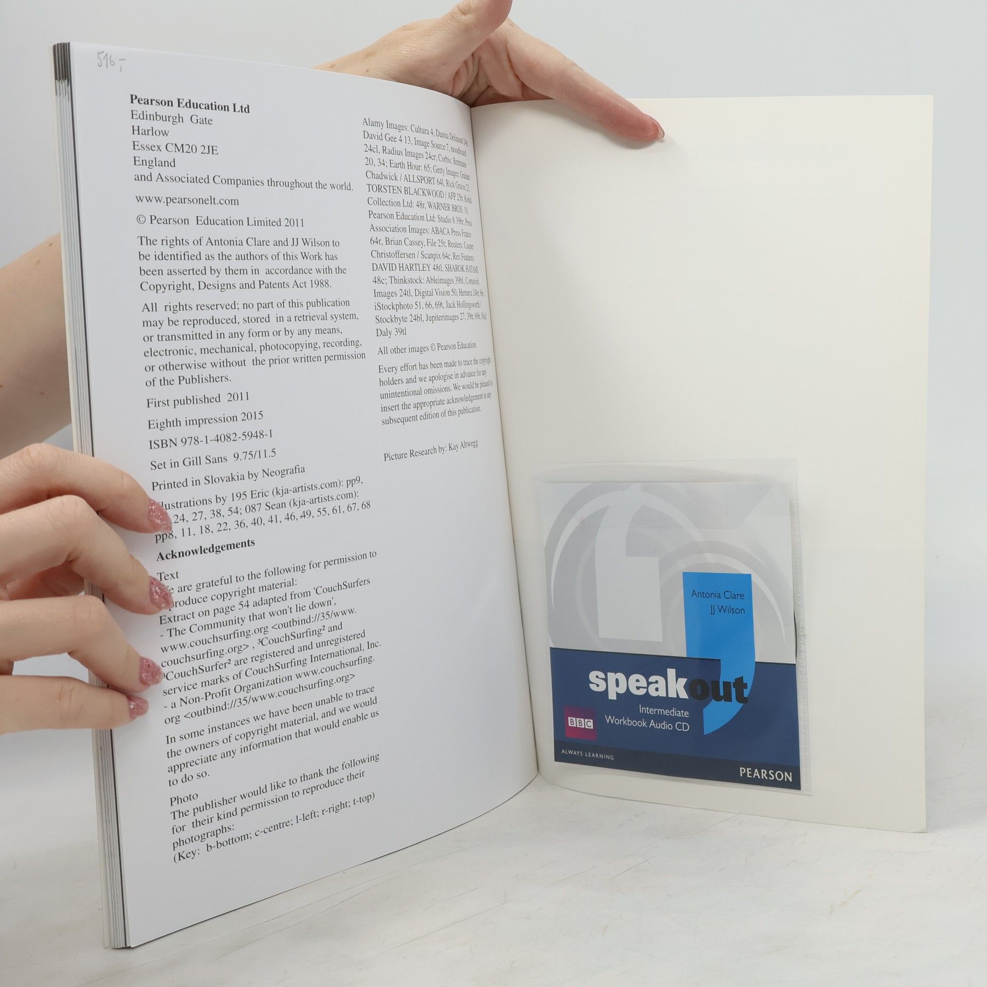 Antonia Clare Speakout Intermediate Workbook