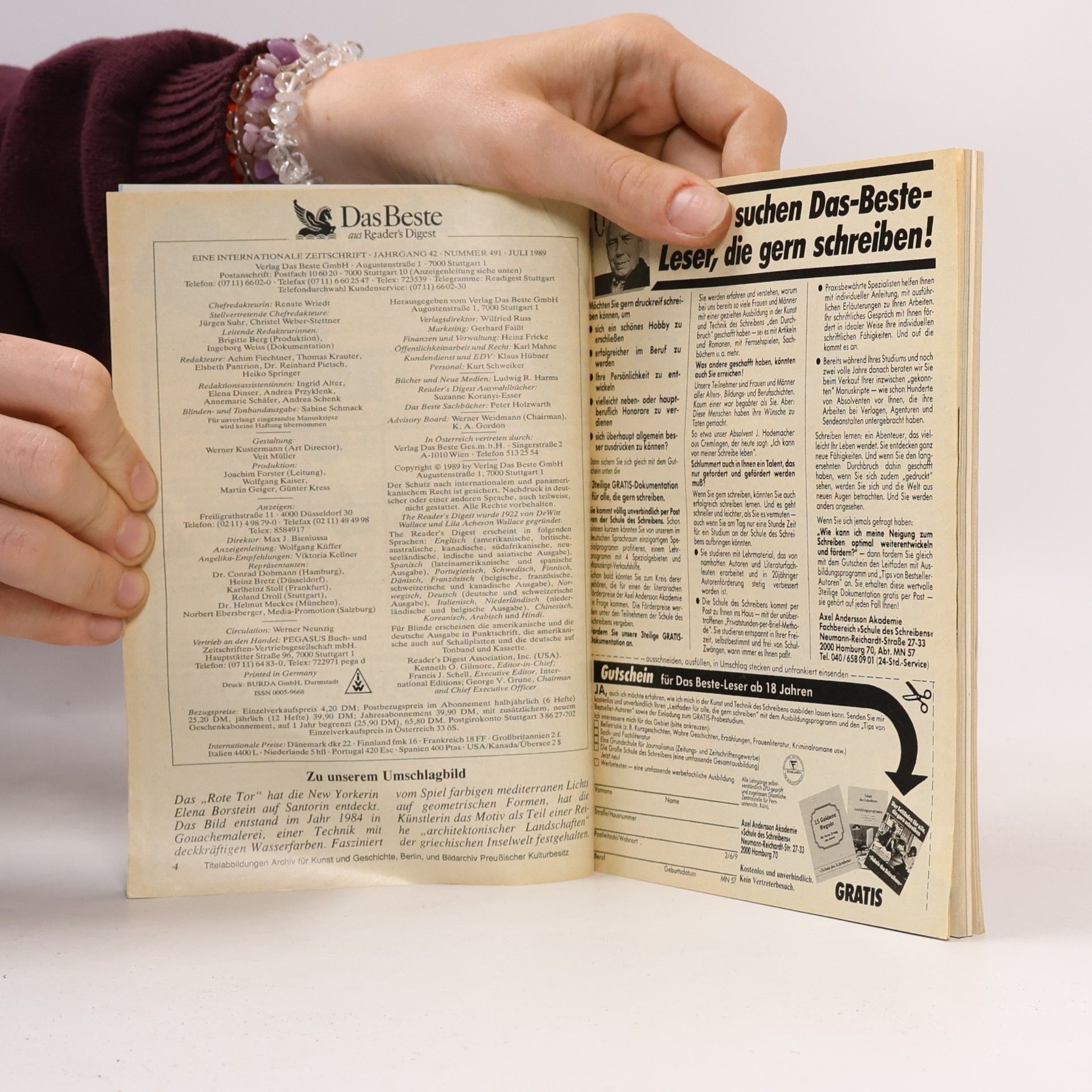 Auteurscollectief Das Beste aus Reader's Digest 7/1989
