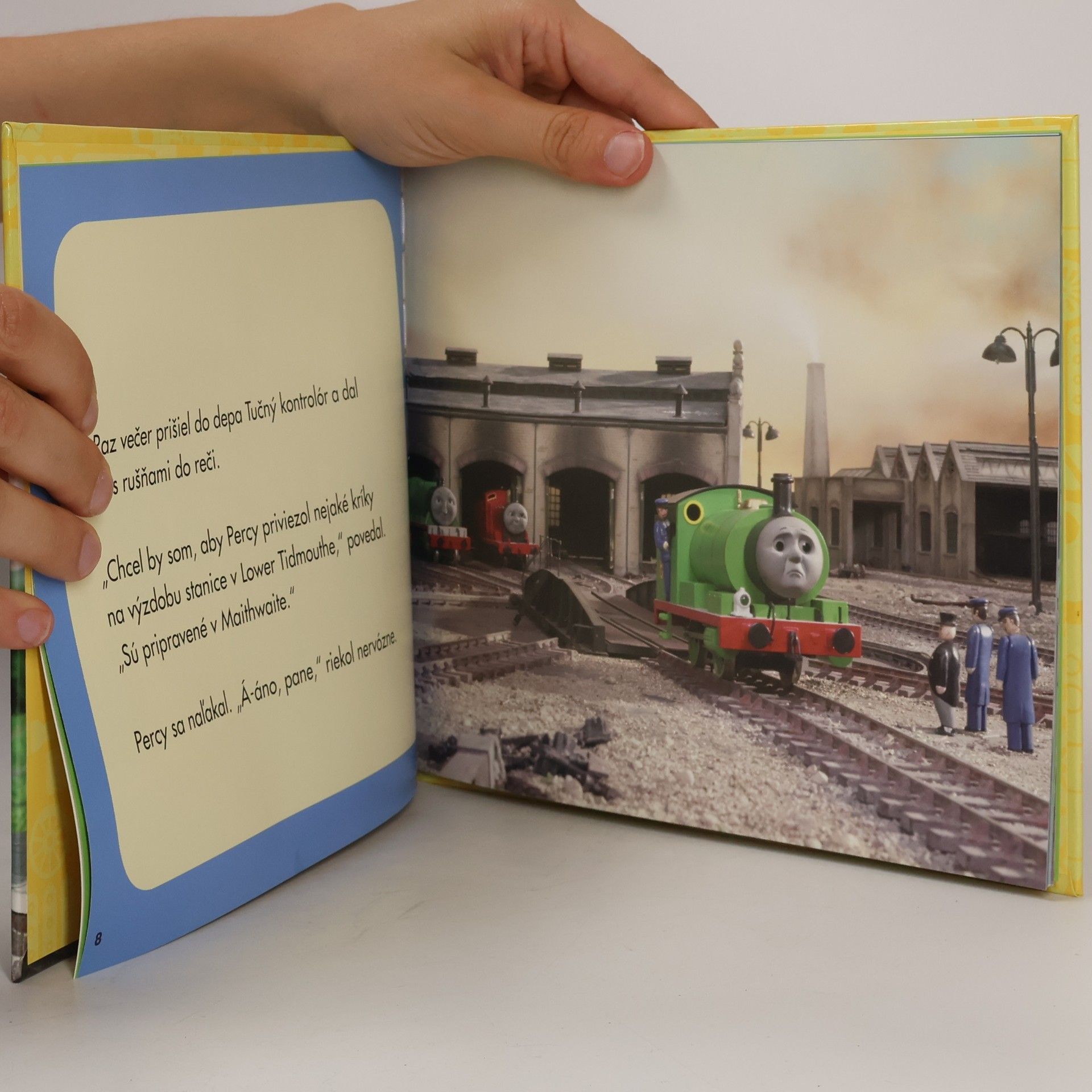 Wilbert Awdry Percy a strašidelná baňa