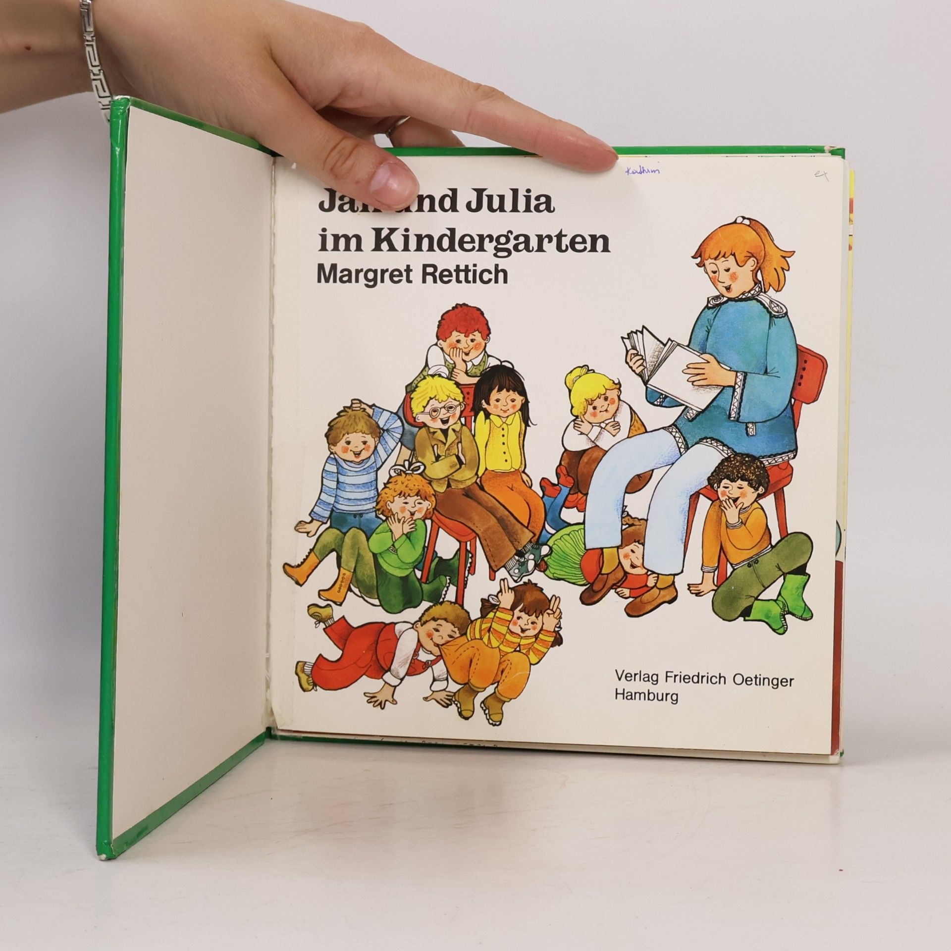 Margret Rettich Jan und Julia im Kindergarten