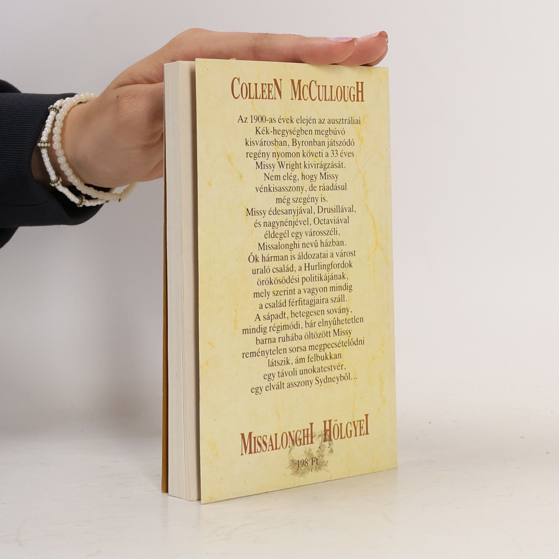 Colleen McCullough Missalonghi hölgyei