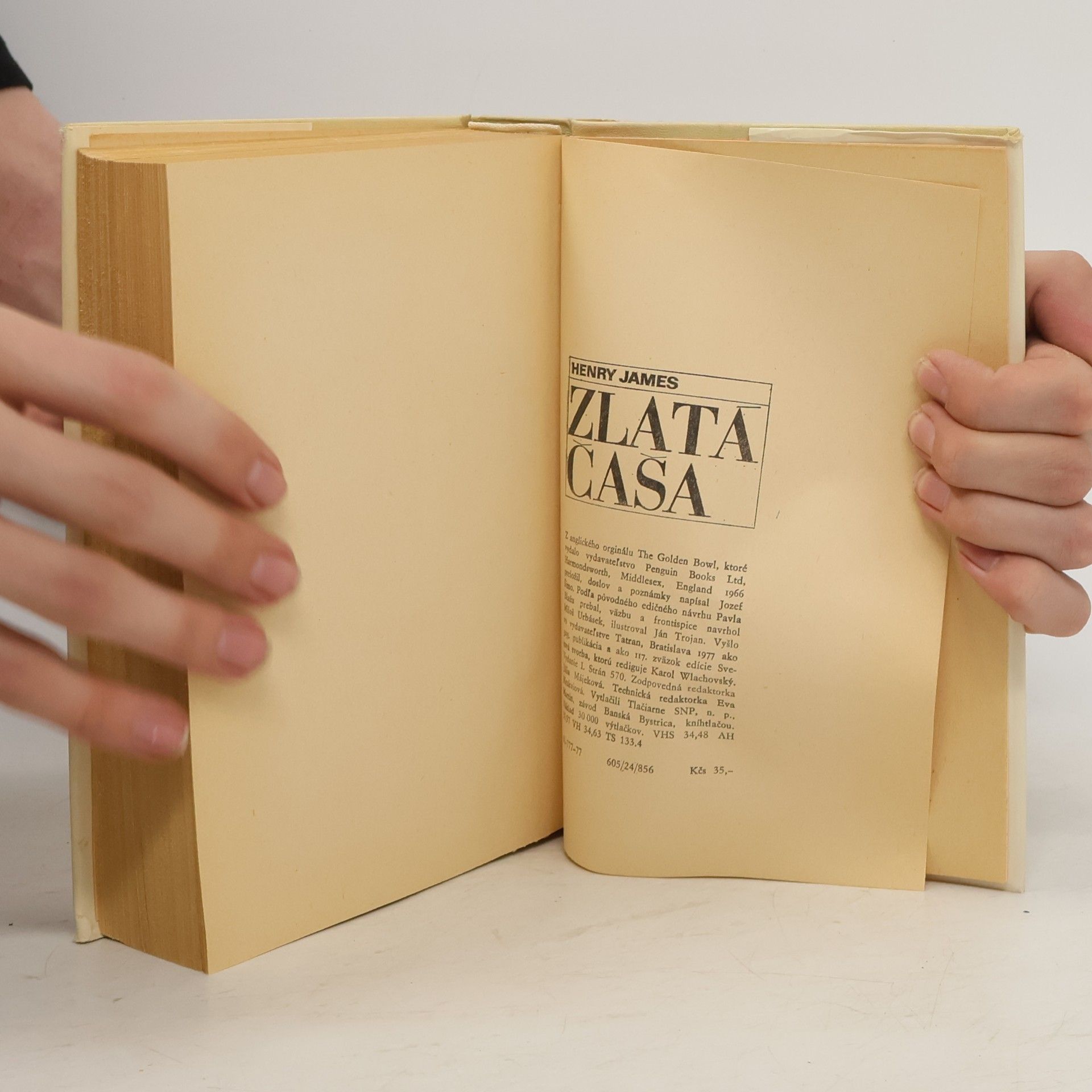 Henry James Zlatá čaša